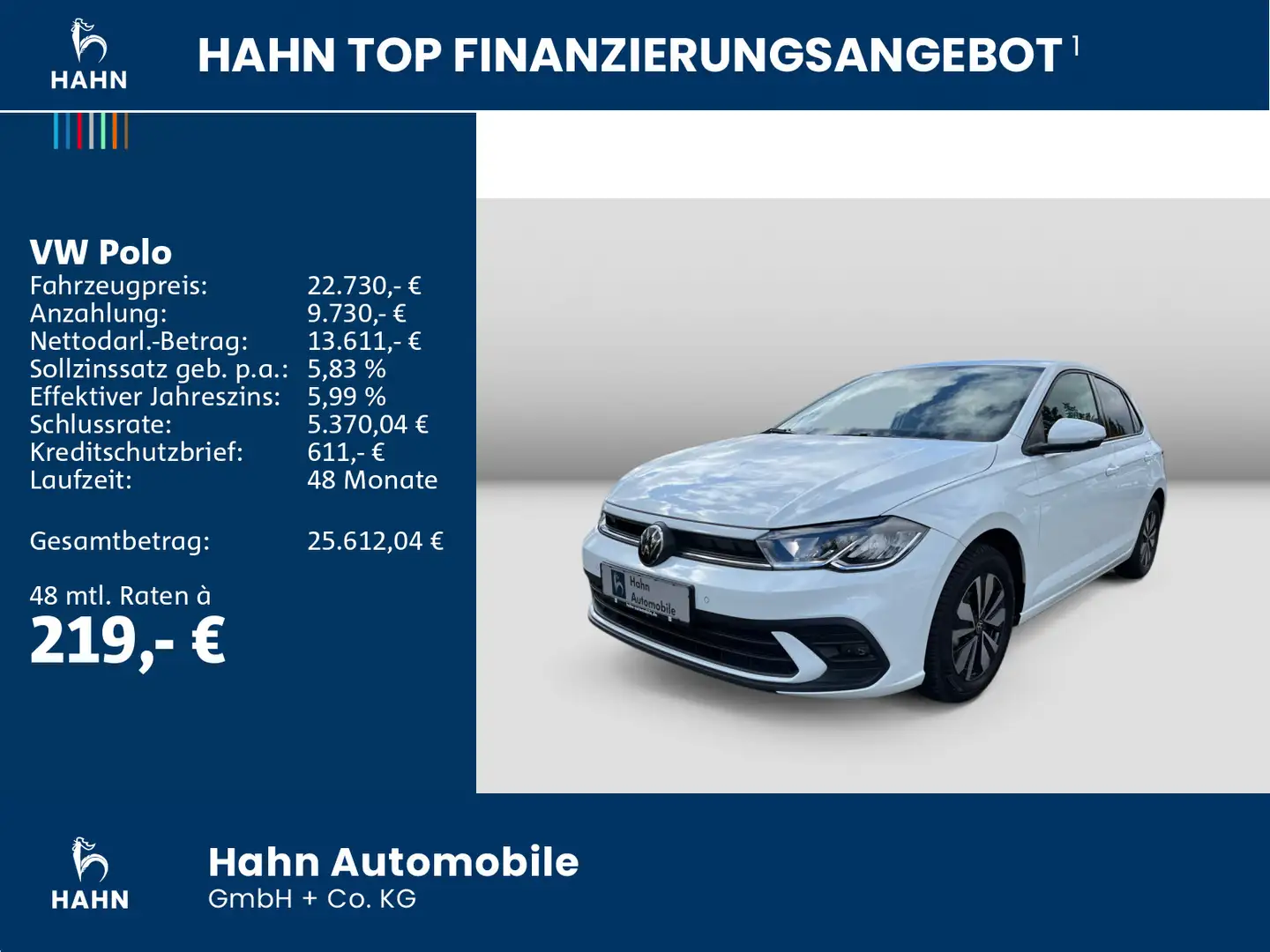 Volkswagen Polo 1.0TSI DSG Move LED Navi-Vorb. PDC Sitzheiz Weiß - 2