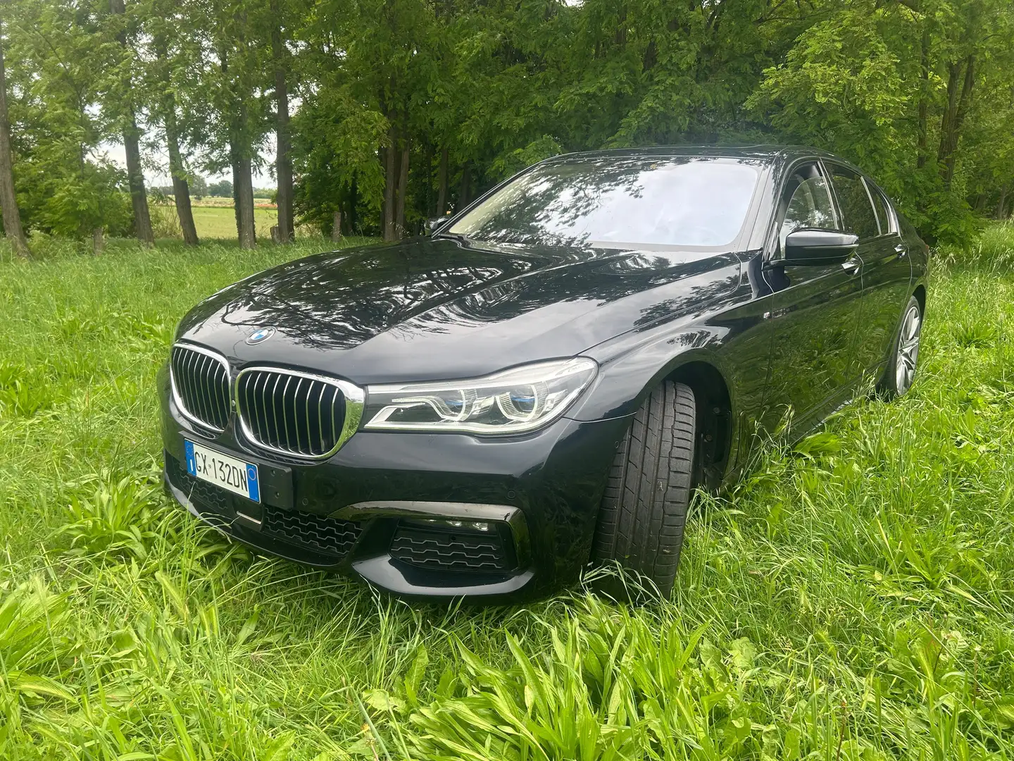BMW 750 750i xdrive Luxury auto my18 Niebieski - 2