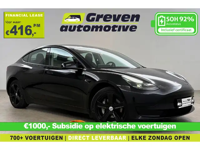 Tesla Model 3 60 kWh BEV Black Edition | Snelladen | SOH 92% | C