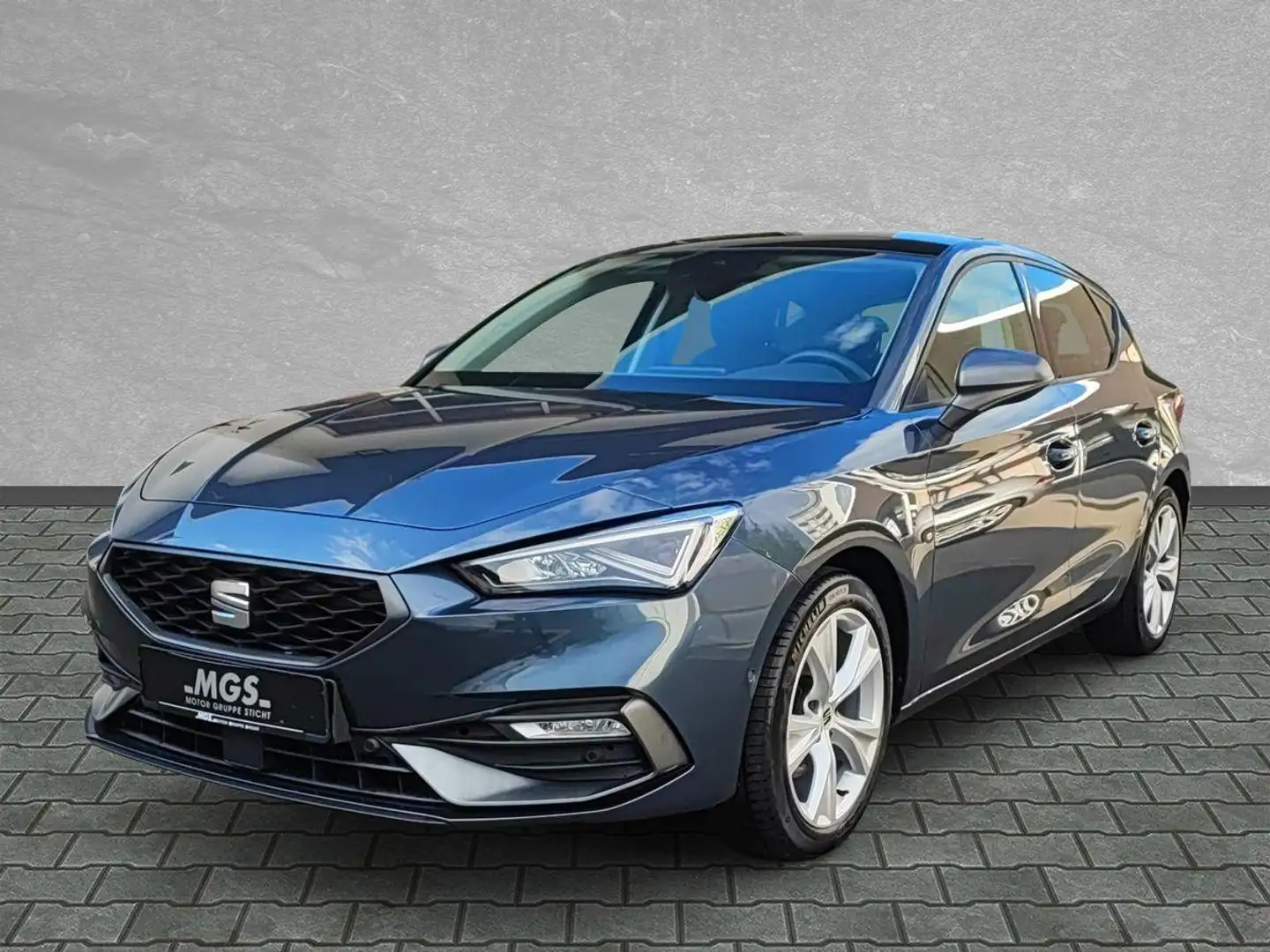 SEAT Leon FR 1.5 16V TSI ACT DAB #NAVI #S&S Gris - 2