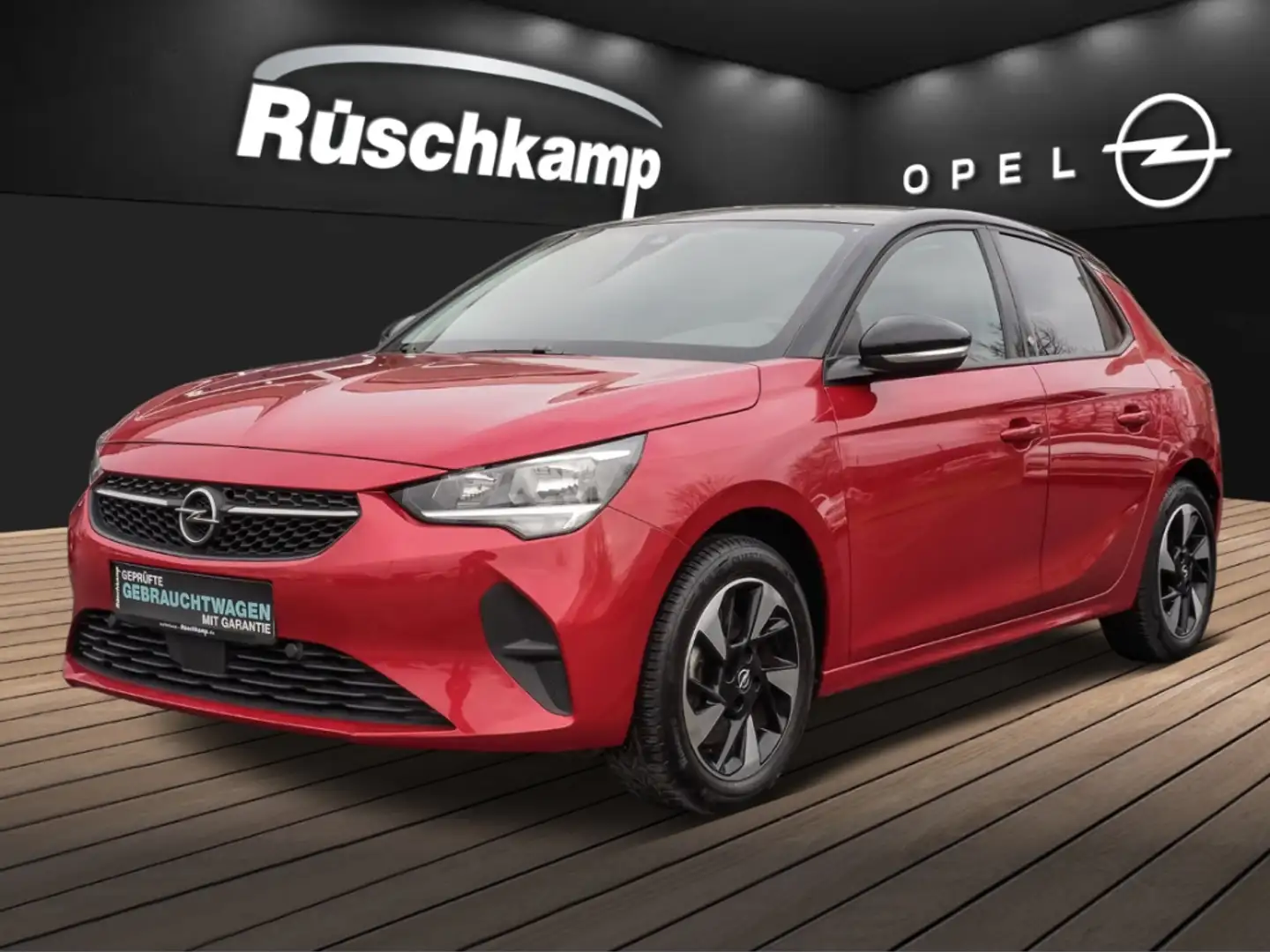 Opel Corsa-e F Edition  Klima PDC RückKam Winterpaket Temp. Rot - 1
