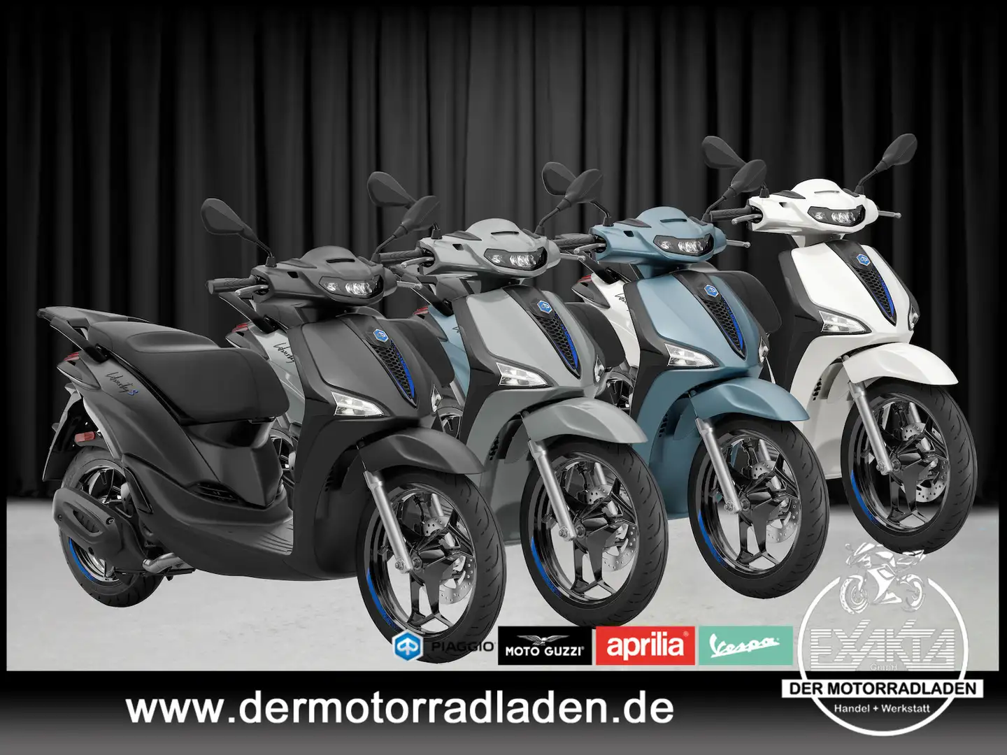 Piaggio Liberty 50 Liberty 50 S SPORT E5+ 4x Farben Albastru - 1