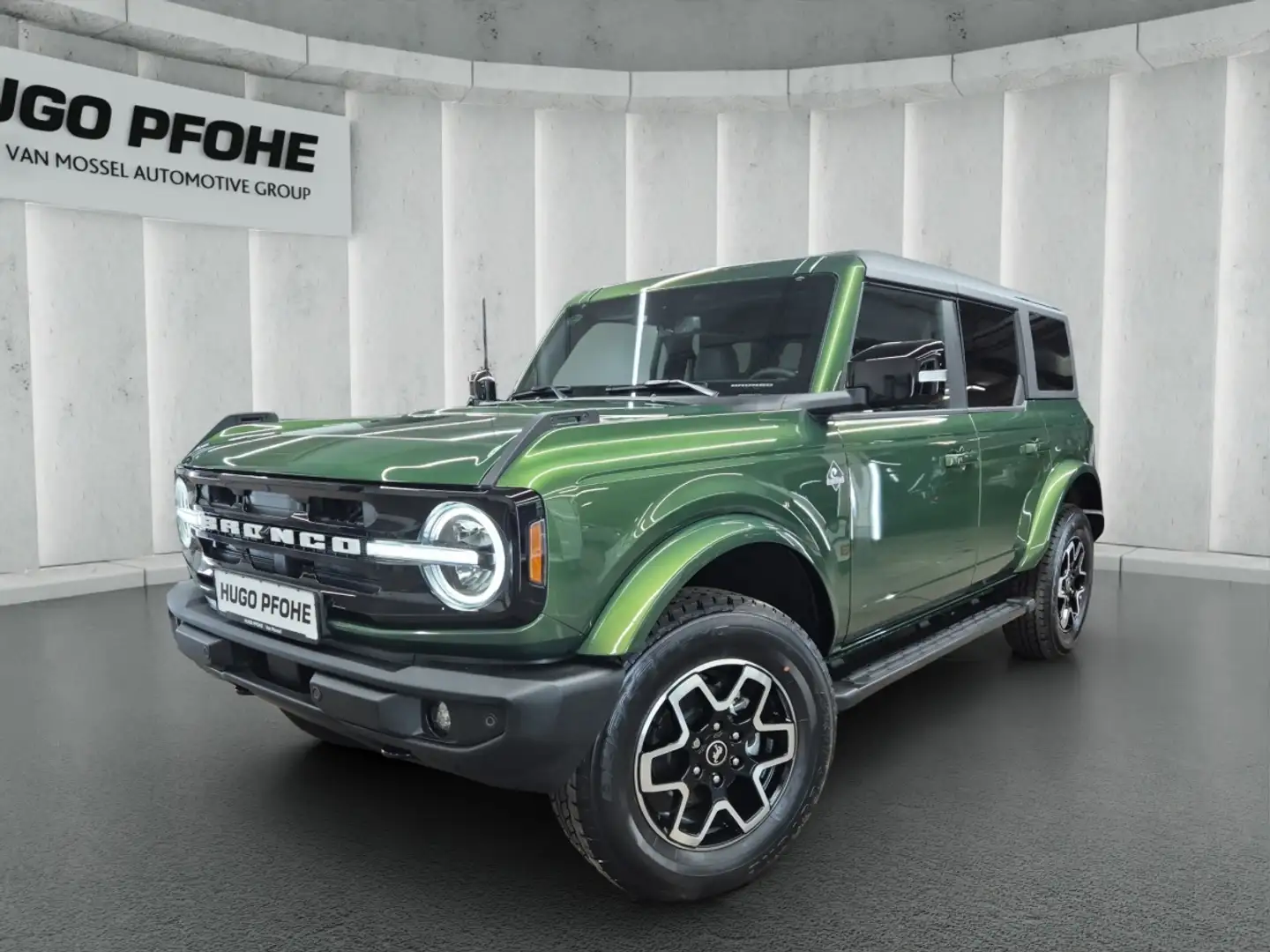Ford Bronco Outer Banks 2.7 l EcoBoost 4x4 Automatik *Aktion B Zelená - 1