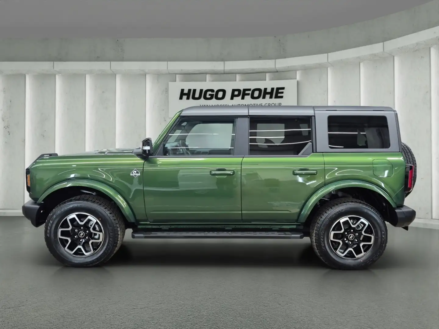 Ford Bronco Outer Banks 2.7 l EcoBoost 4x4 Automatik *Aktion B Zelená - 2