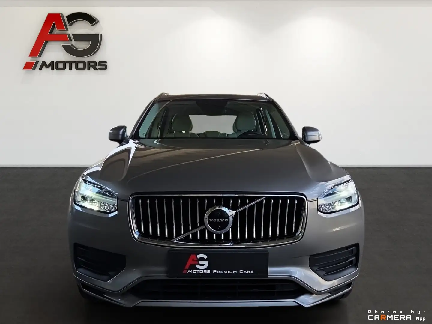 Volvo XC90 B5 AWD Momentum Pro/LED/Kamera/Leder/1.Besitz Grau - 2