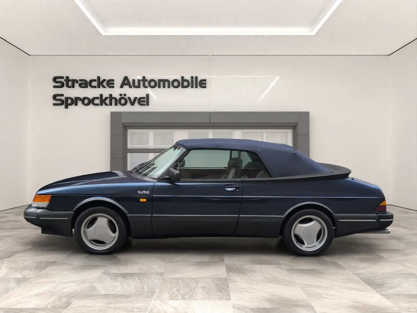 Saab 900 Voll Turbo Cabriolet H-Zulassung TÜV 04/2027 Kék - 2