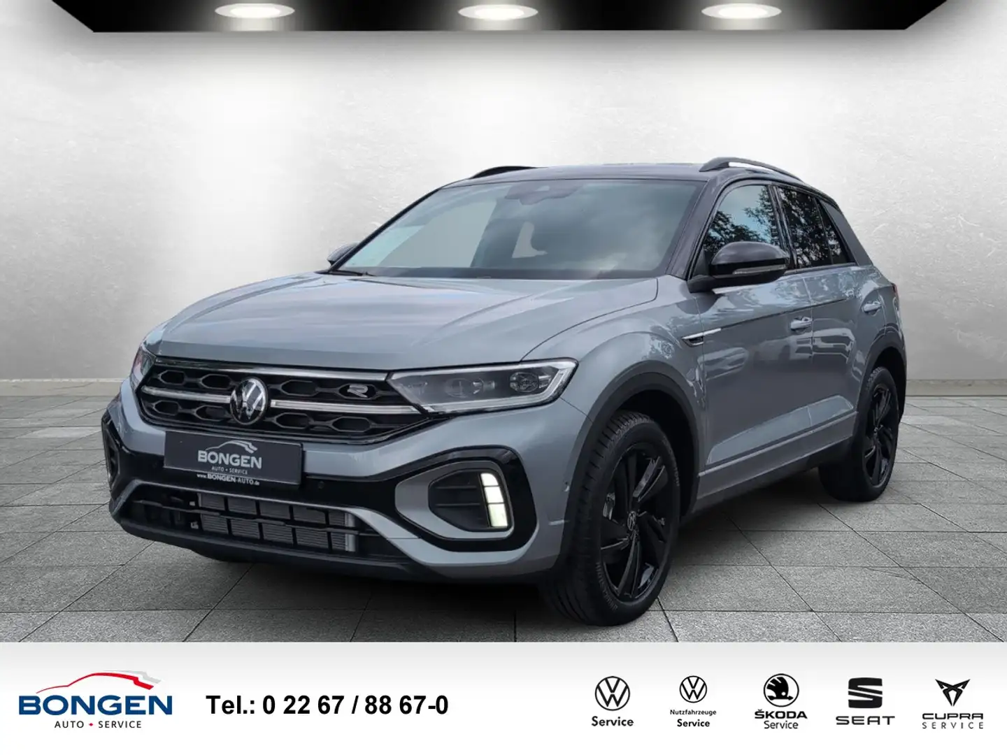Volkswagen T-Roc R-Line 1.5 TSI DSG Rückfahrkamera Apple Car Play Silber - 1