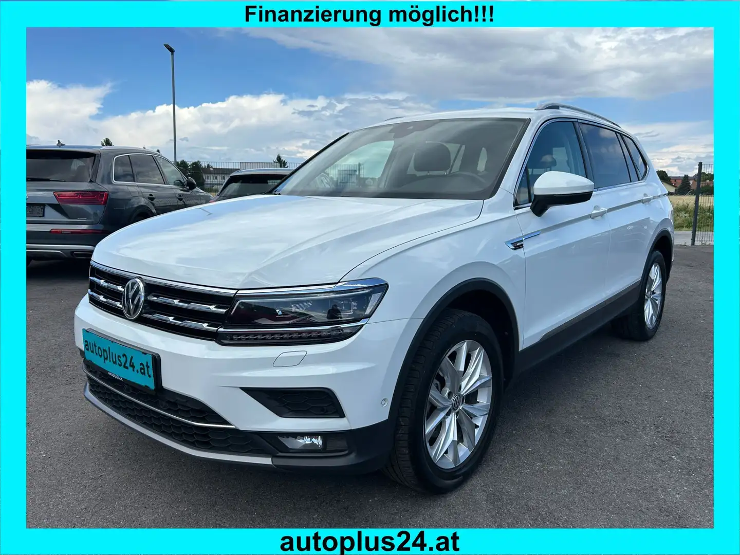 Volkswagen Tiguan Allspace 2,0 TDI SCR 4Motion Highline DSG Weiß - 1