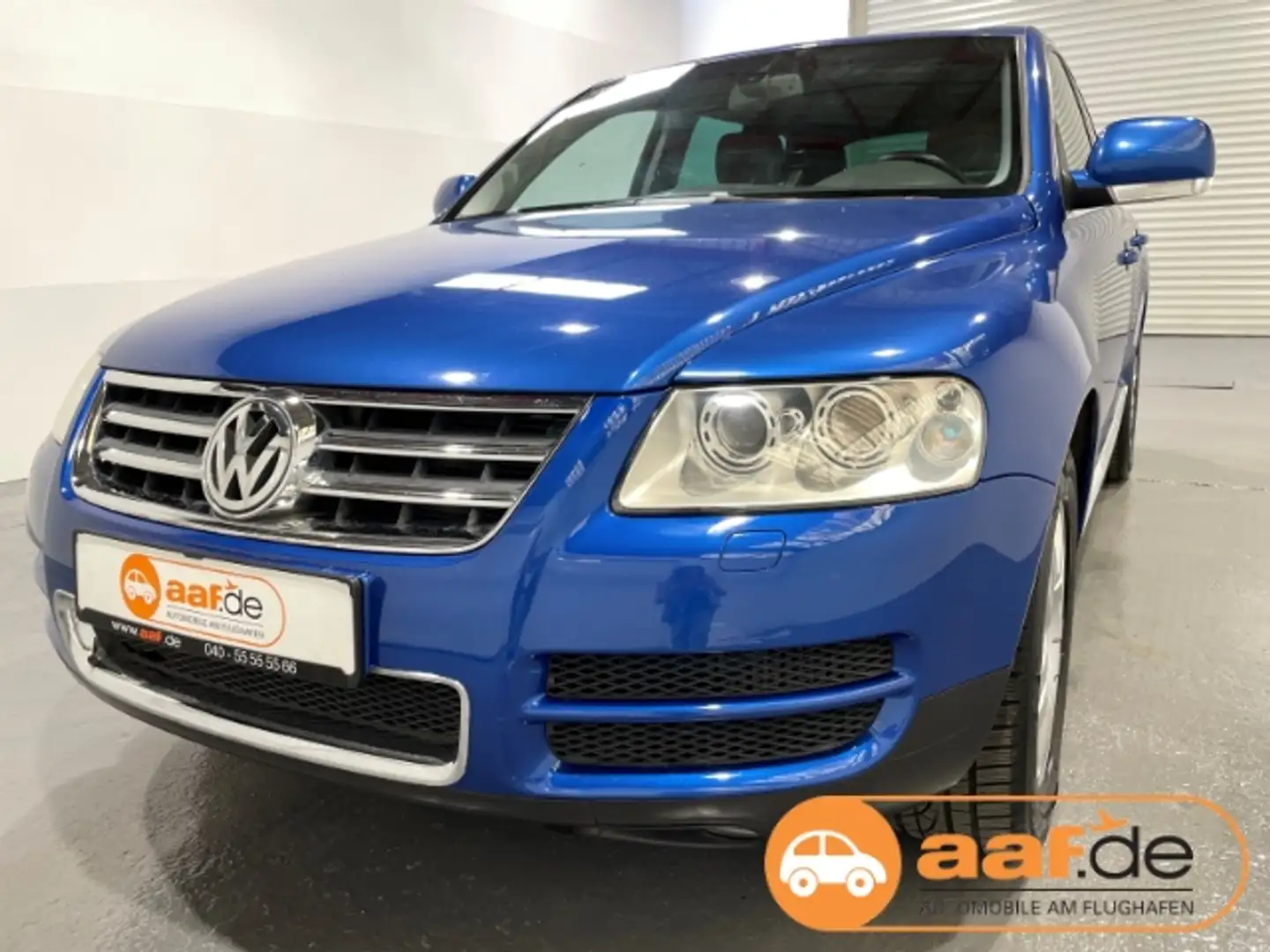 Volkswagen Touareg V10 TDI ''kein TÜV''Leder Navi Xenon Blau - 1
