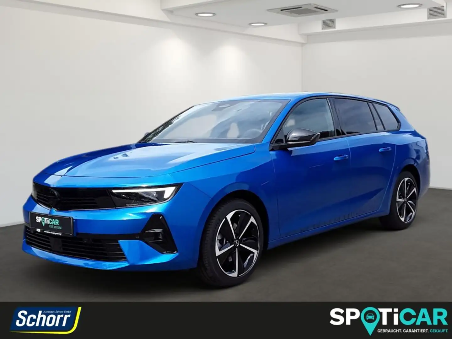Opel Astra Sports Tourer 1.2 Turbo GS Bleu - 1
