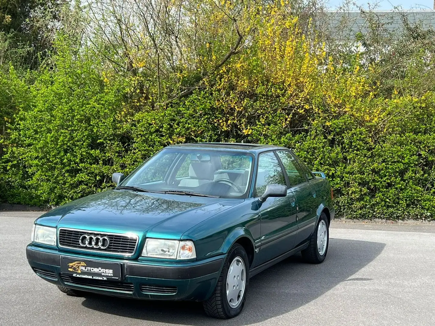 Audi 80 2,0l *H Kennzeichen*TÜV Neu*2.Hand*Automatik* Zelená - 1