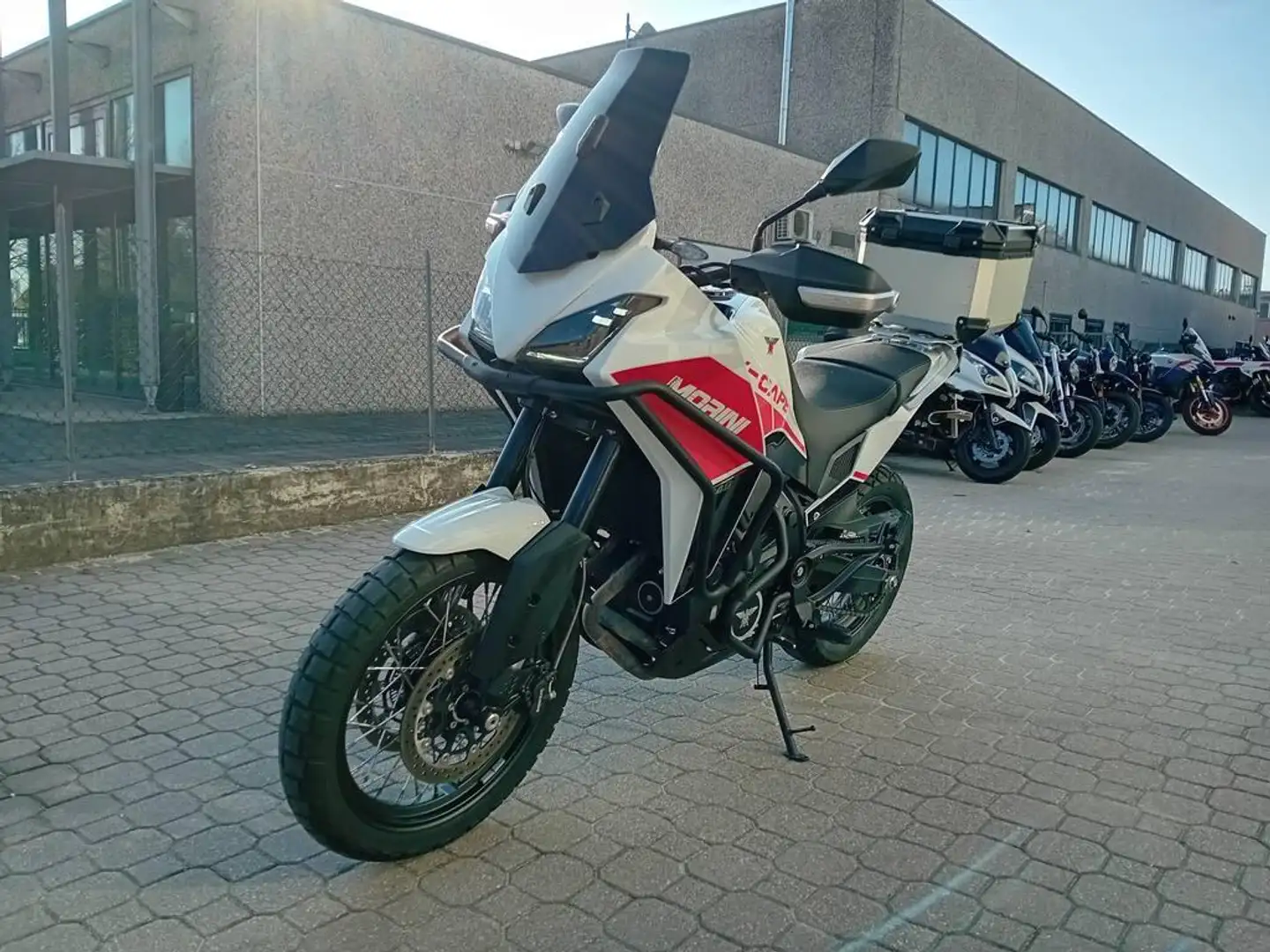 Moto Morini X-Cape 650 cerchi a raggi Abs Blanc - 1