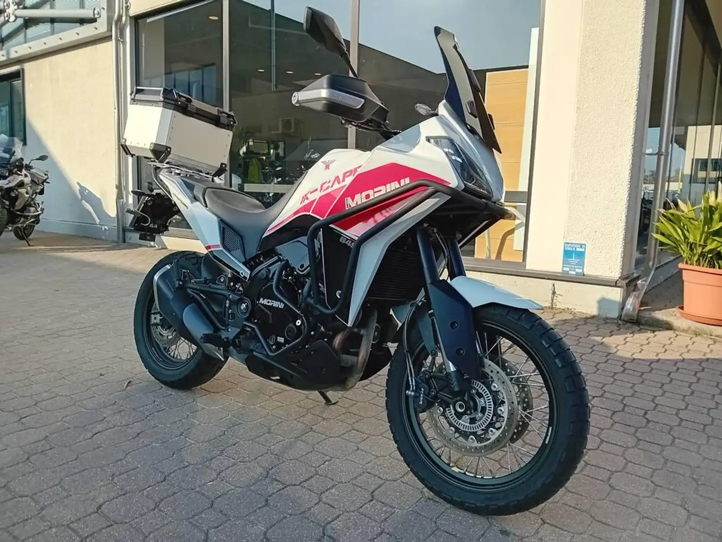 Moto Morini X-Cape 650 cerchi a raggi Abs Blanc - 2