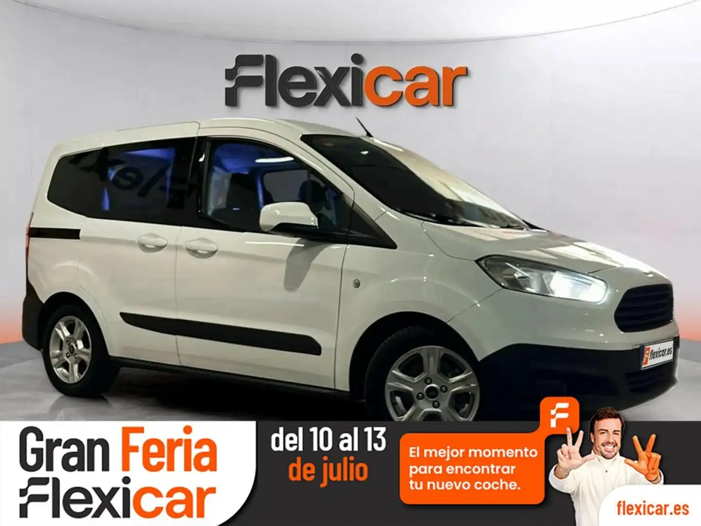 Ford Tourneo Courier 1.0 EcoBoost 74kW (100CV) Ambiente - 5P (2017) Blanco - 1