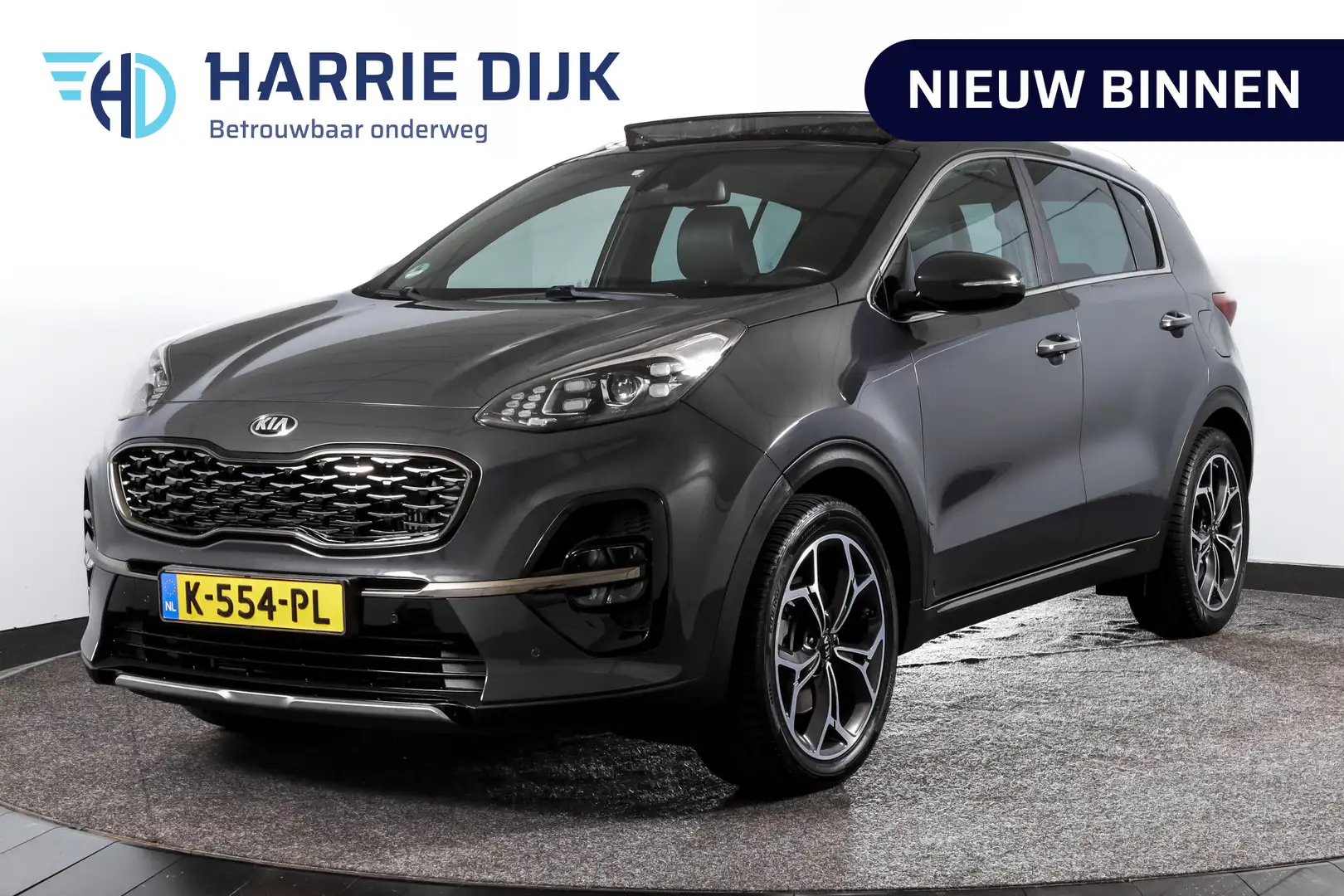 Kia Sportage 1.6 T-GDI 177 PK GT-Line - automaat | S/K-Panodak Grijs - 1