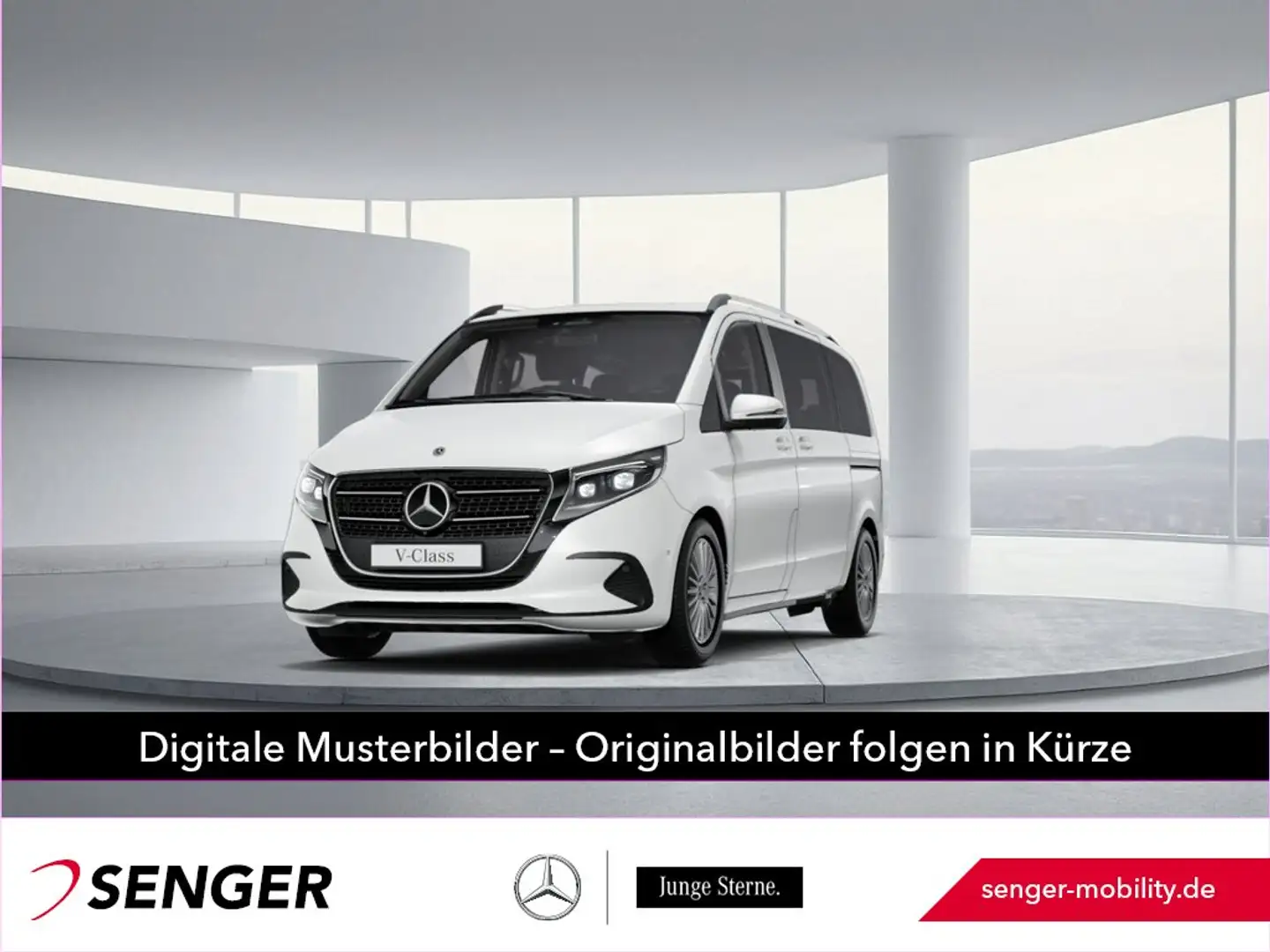 Mercedes-Benz V 220 d Style kompakt Distro. Kamera AHK2,5t 9G Alb - 1