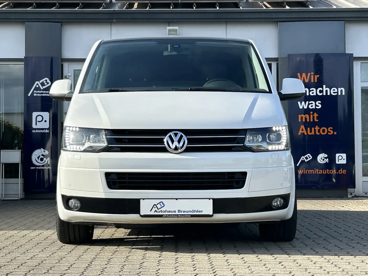 Volkswagen T5 Multivan Edition 25 2.0 TDI DSG*AHK*Xenon*AZEV* Weiß - 1
