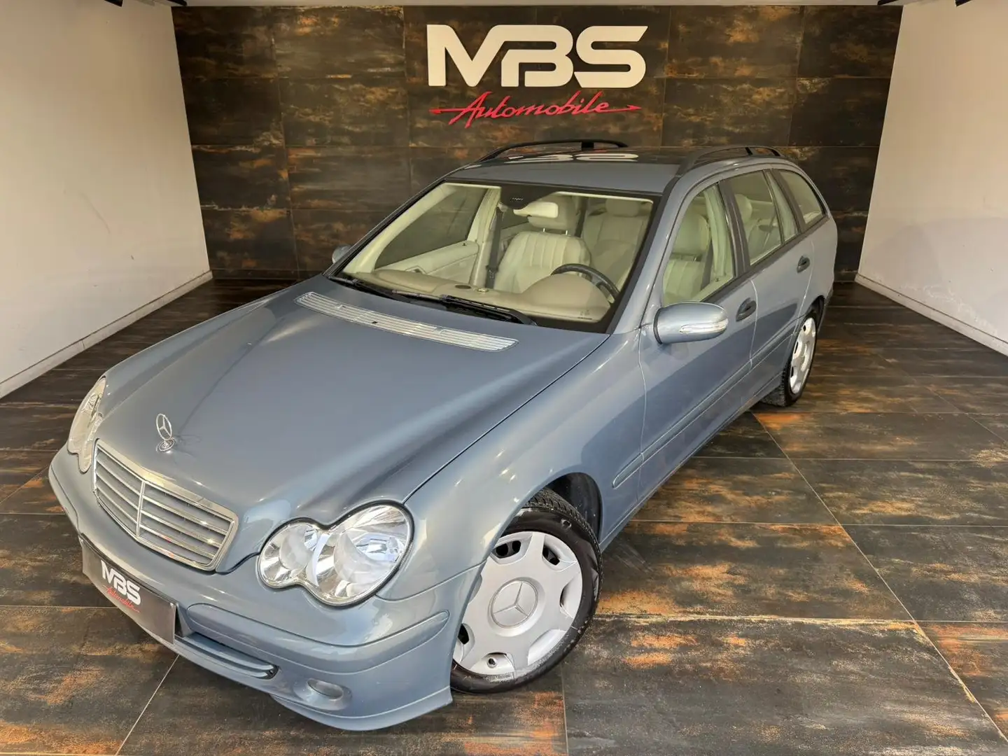 Mercedes-Benz C 200 C200 *CUIR *CRUISE *BI-ZONE *ATT REMORQUE Grau - 1