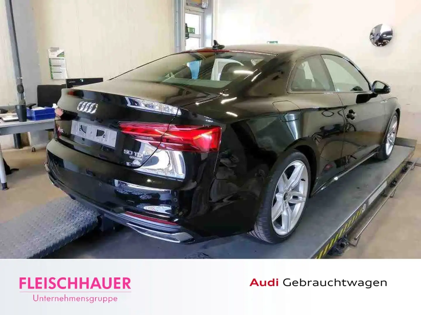 Audi A5 50 TDI S-tronic quattro S line Coupe Pano Navi Mem Schwarz - 2