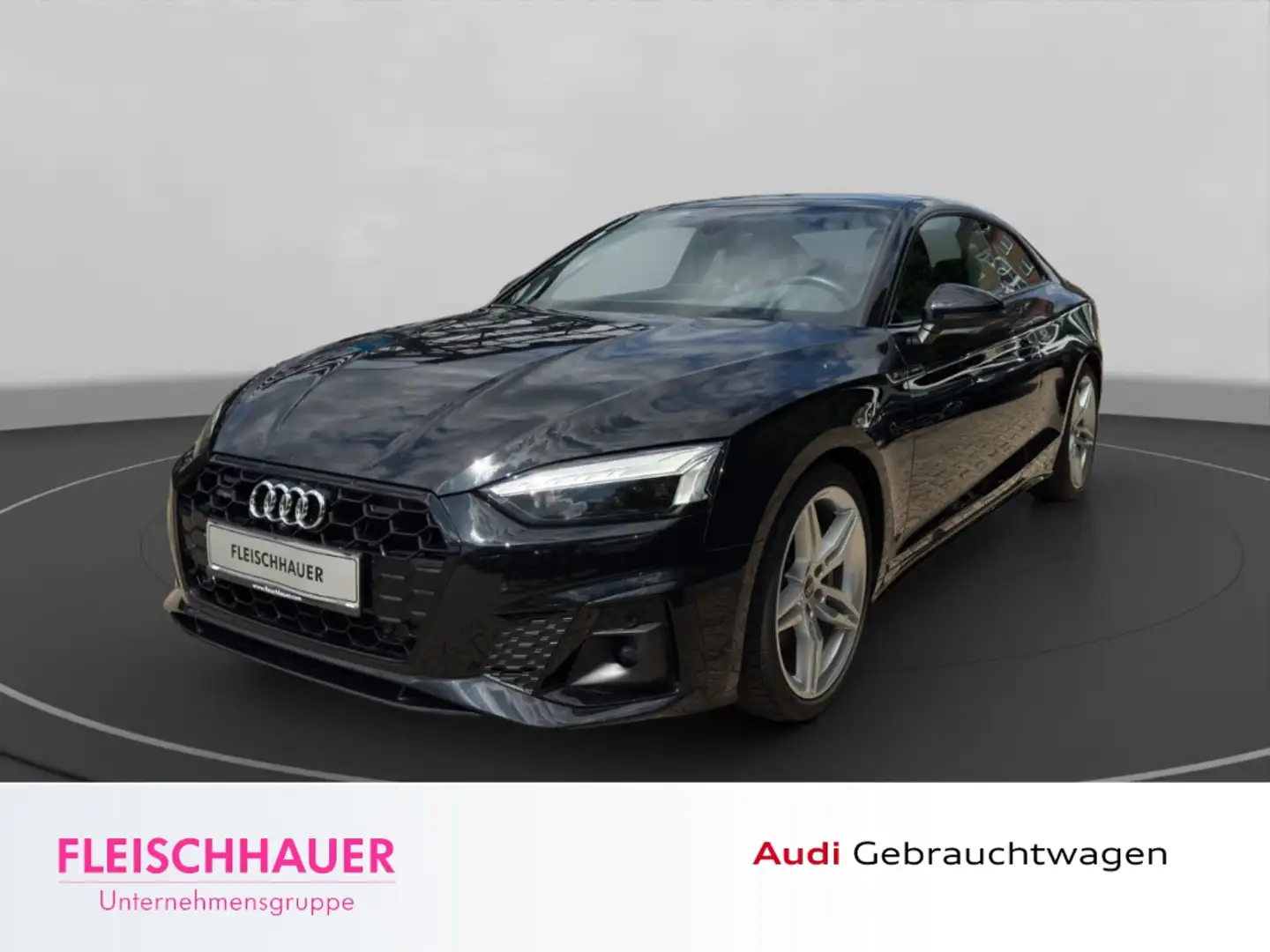 Audi A5 50 TDI S-tronic quattro S line Coupe Pano Navi Mem Schwarz - 1