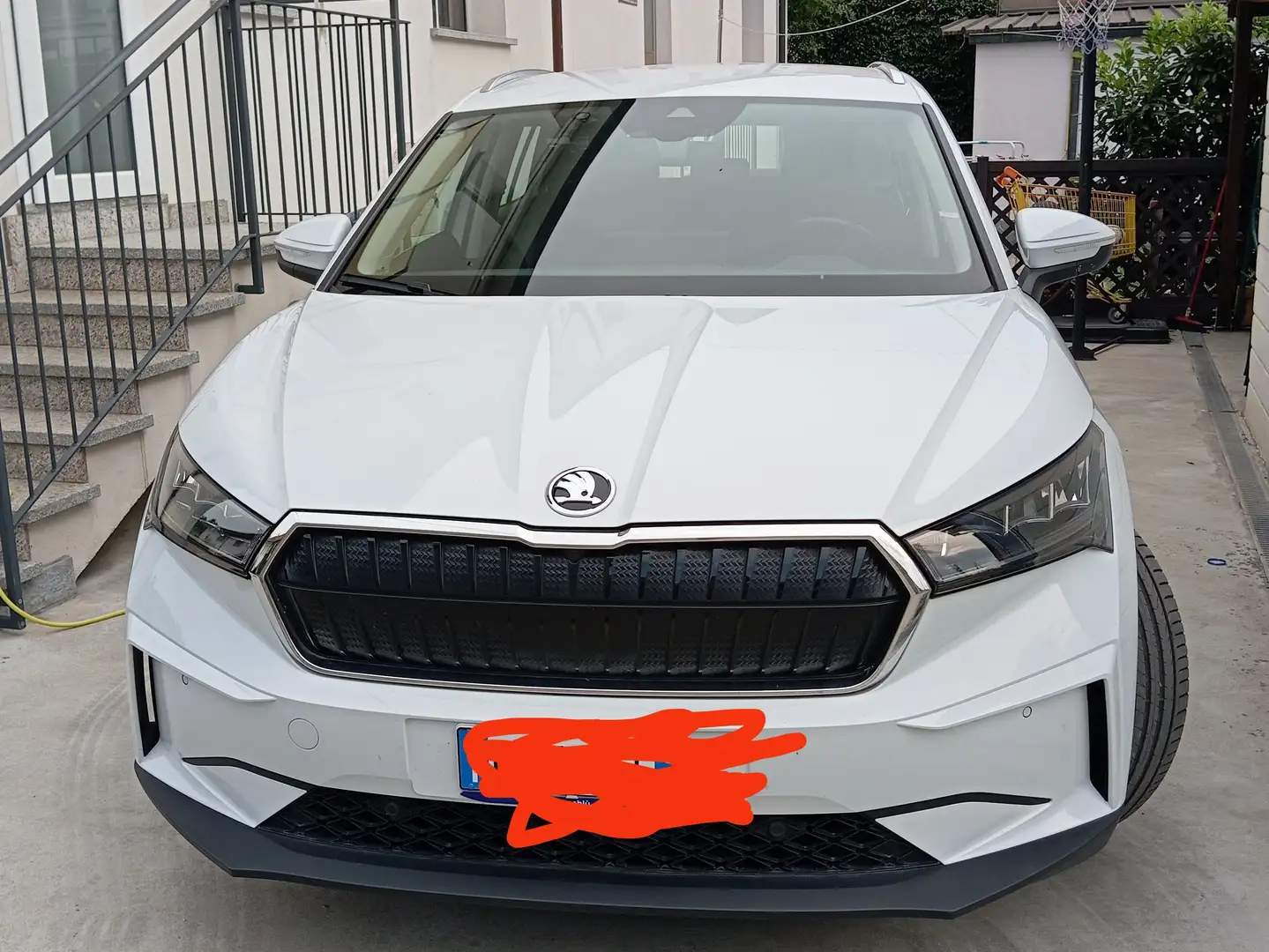 Skoda Enyaq Enyaq iViV 60 Executive Bianco - 1