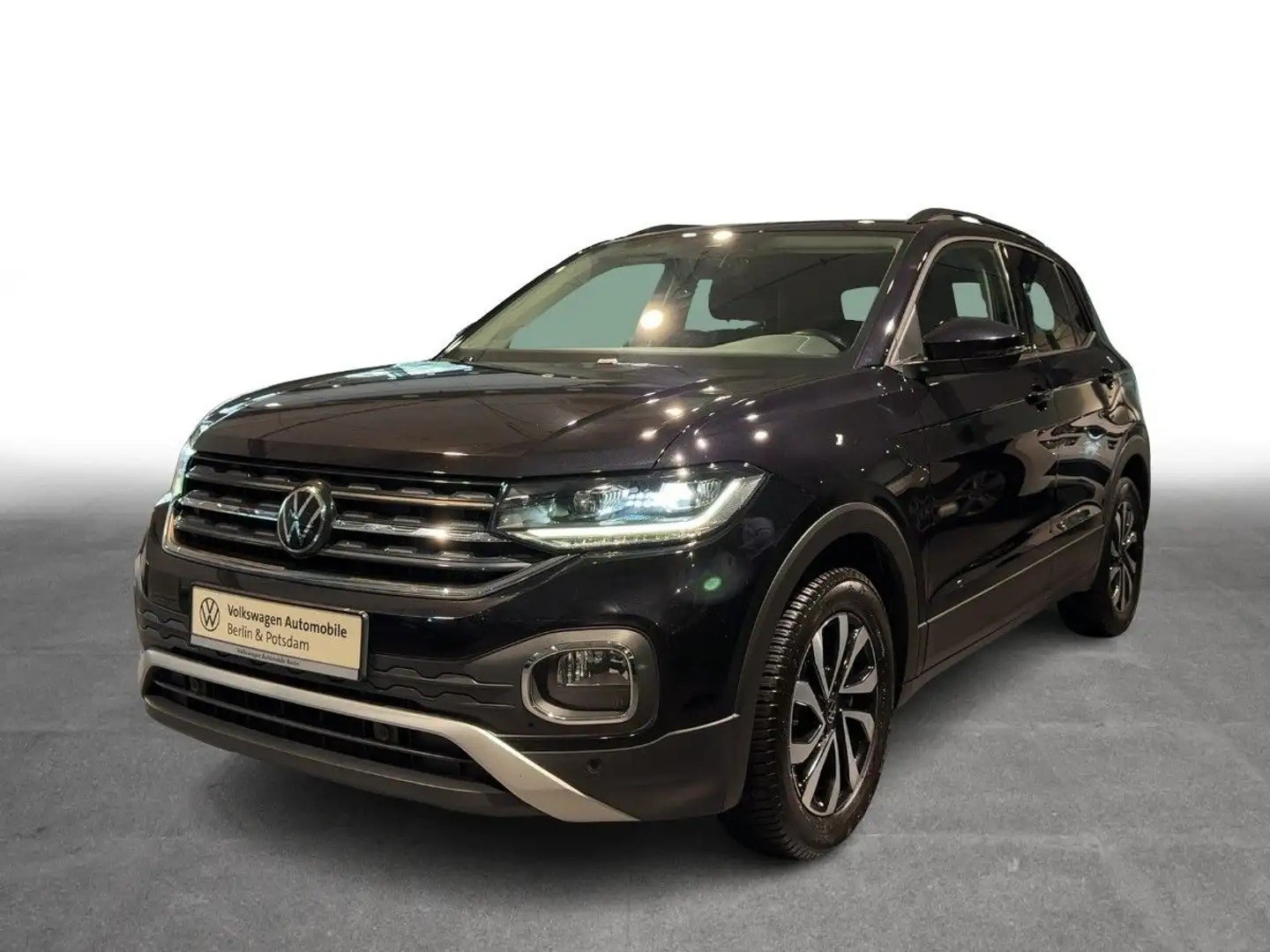 Volkswagen T-Cross 1.0TSI Active App-Connect LED SHZ Noir - 2