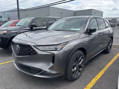 Gray 2023 Acura MDX SUV / Crossover All-Wheel Drive Automatic