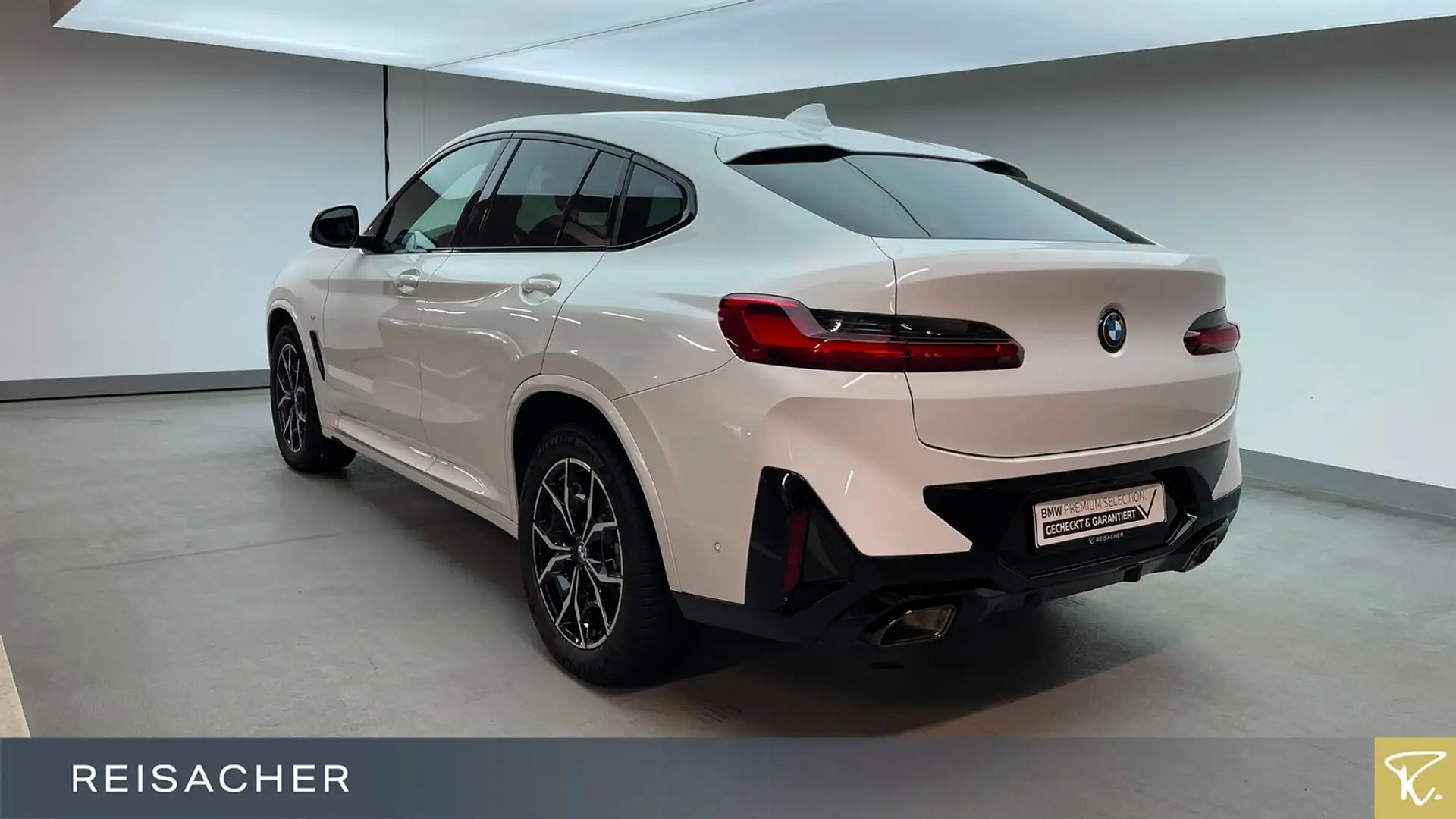 BMW X4 xDrive 20d A M-Sport,Autom Weiß - 2