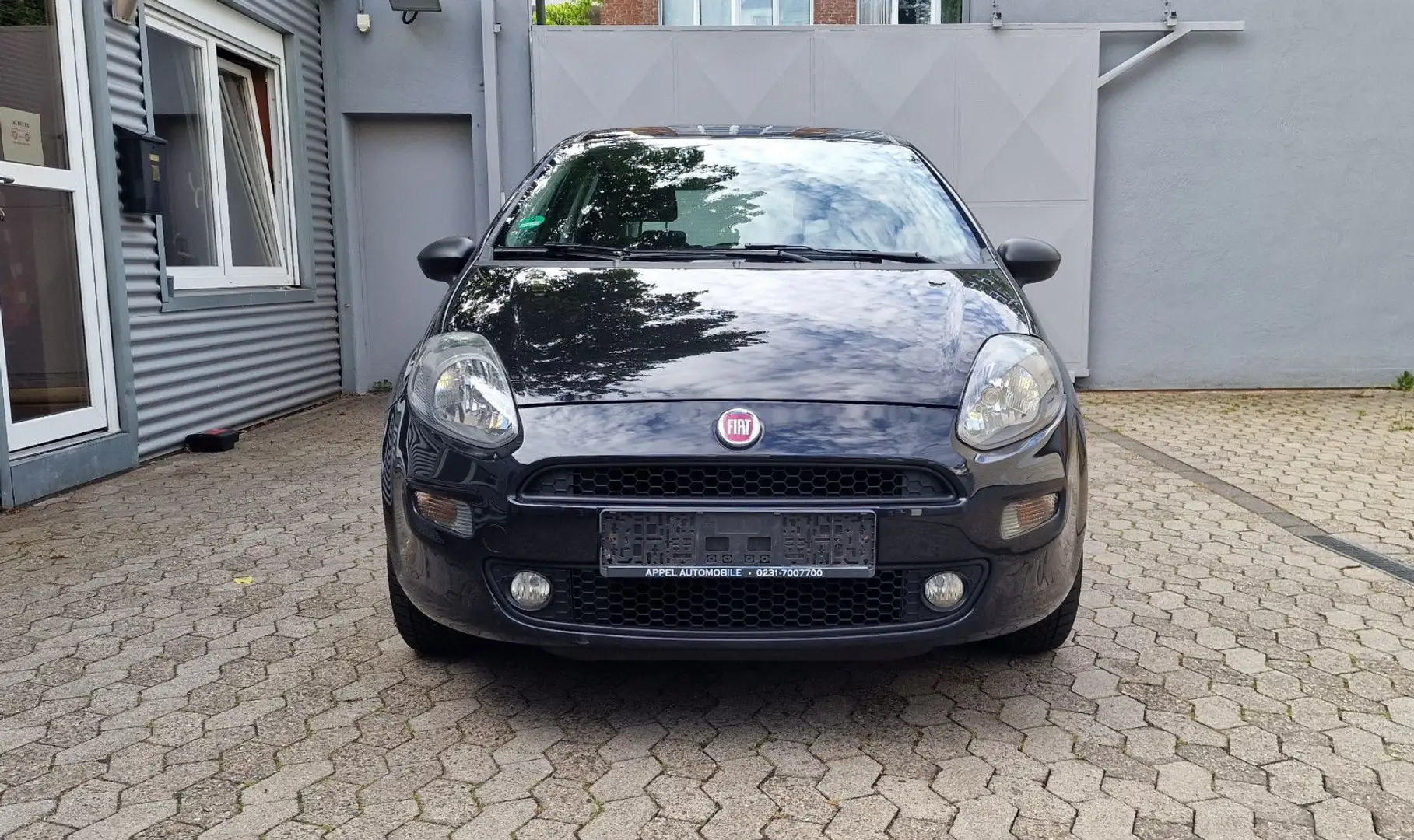 Fiat Punto Evo 1.2 ,Klima, Alcantara Sport Sitz,Ambie Zwart - 2