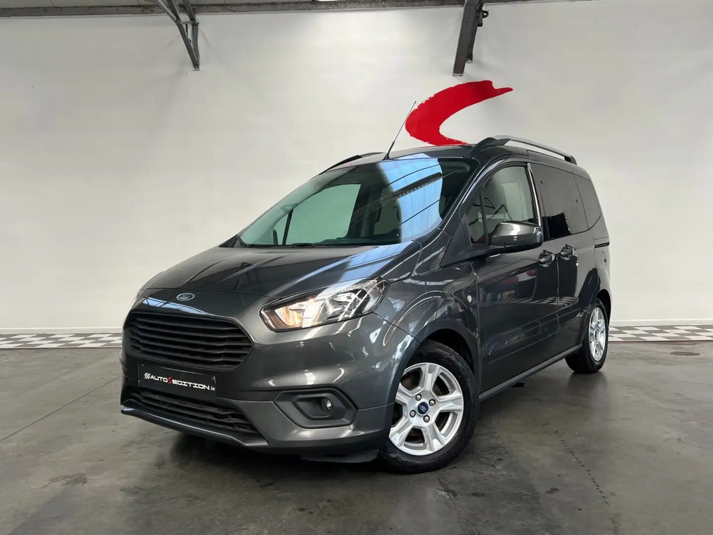 Ford Tourneo Courier 1.0 EcoBoost (1ère main) Gris - 1
