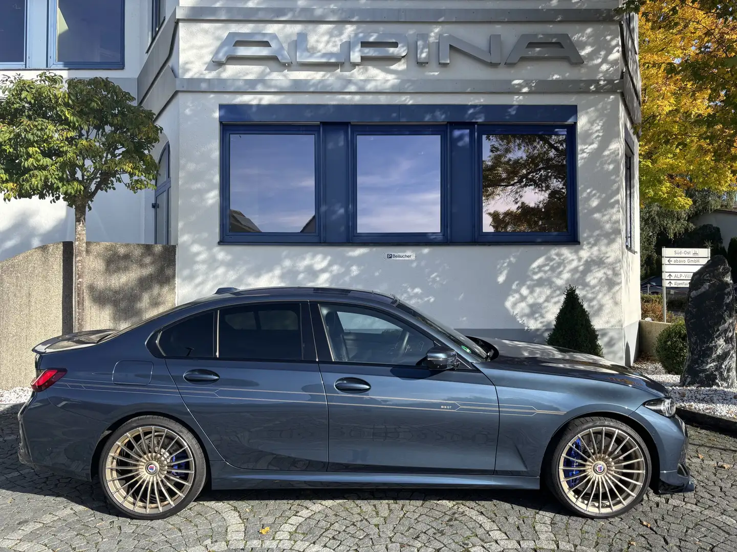 Alpina B3 GT Limousine SWITCH-TRONIC Allrad Blau - 2