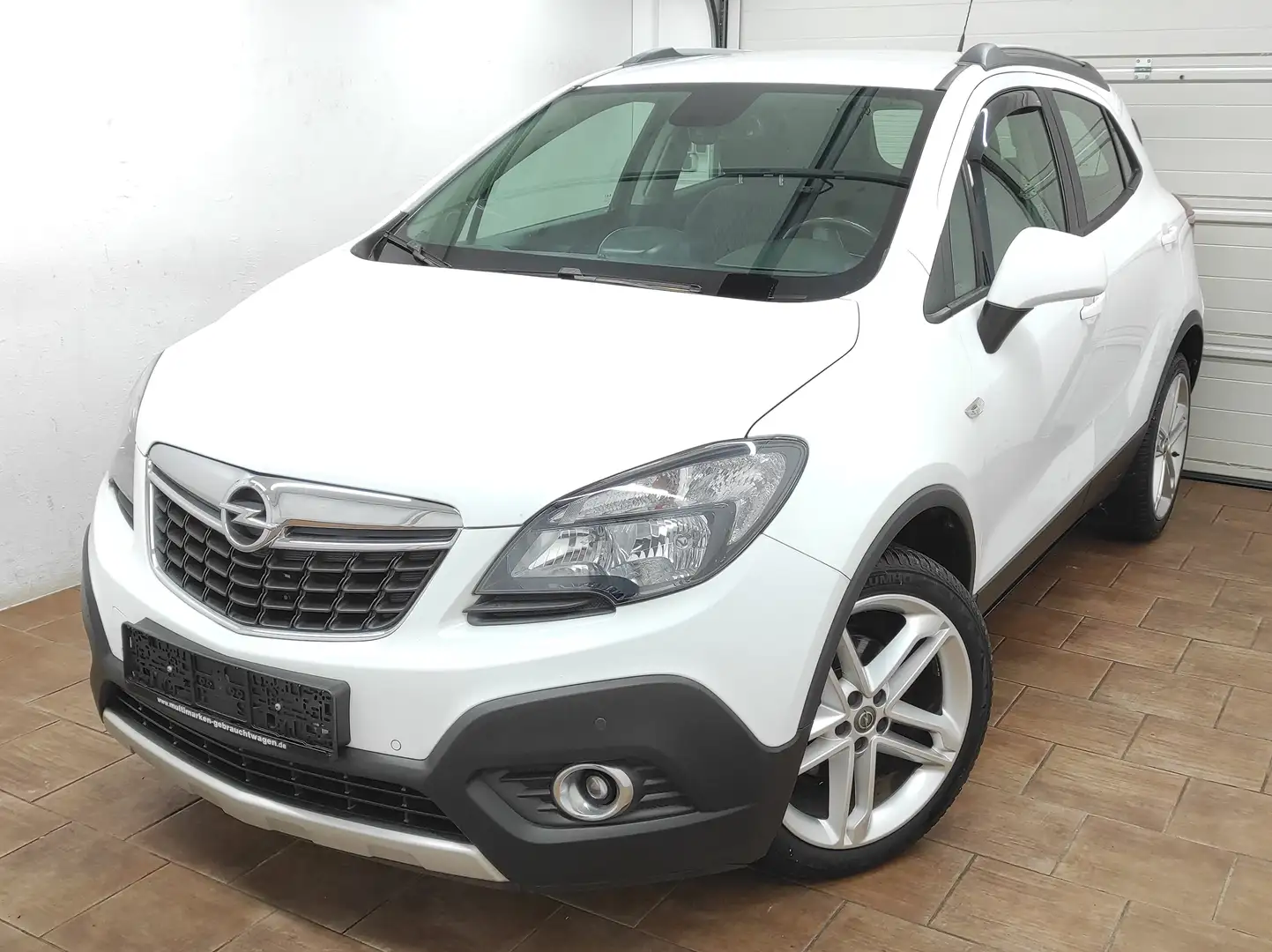 Opel Mokka 1.6 CDTI AUTOMATIK NAVI KLIMA TEMP PDC AHK Edition Weiß - 1
