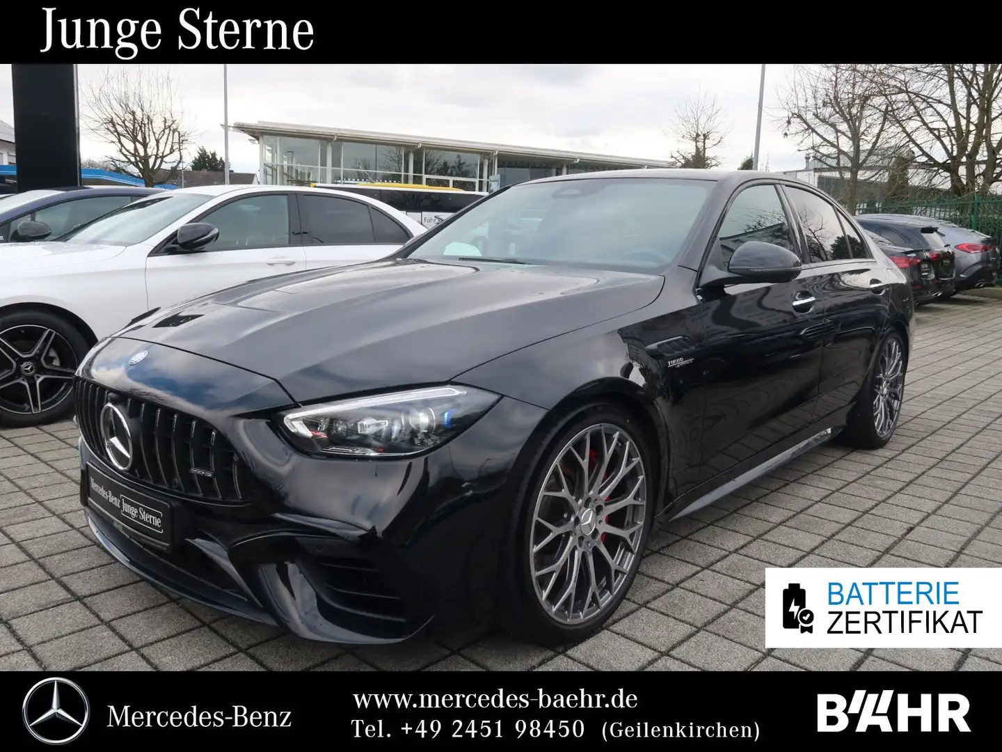 Mercedes-Benz C 63 AMG C 63 S E Performance Driver´s/Burmester3D/Pano Schwarz - 1