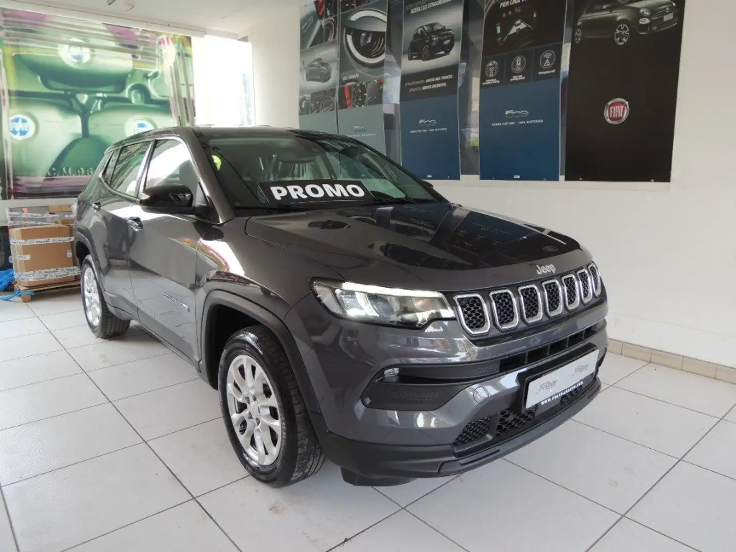 Jeep Compass 1.5 Turbo T4 130 CV MHEV 2WD Longitude Grau - 1