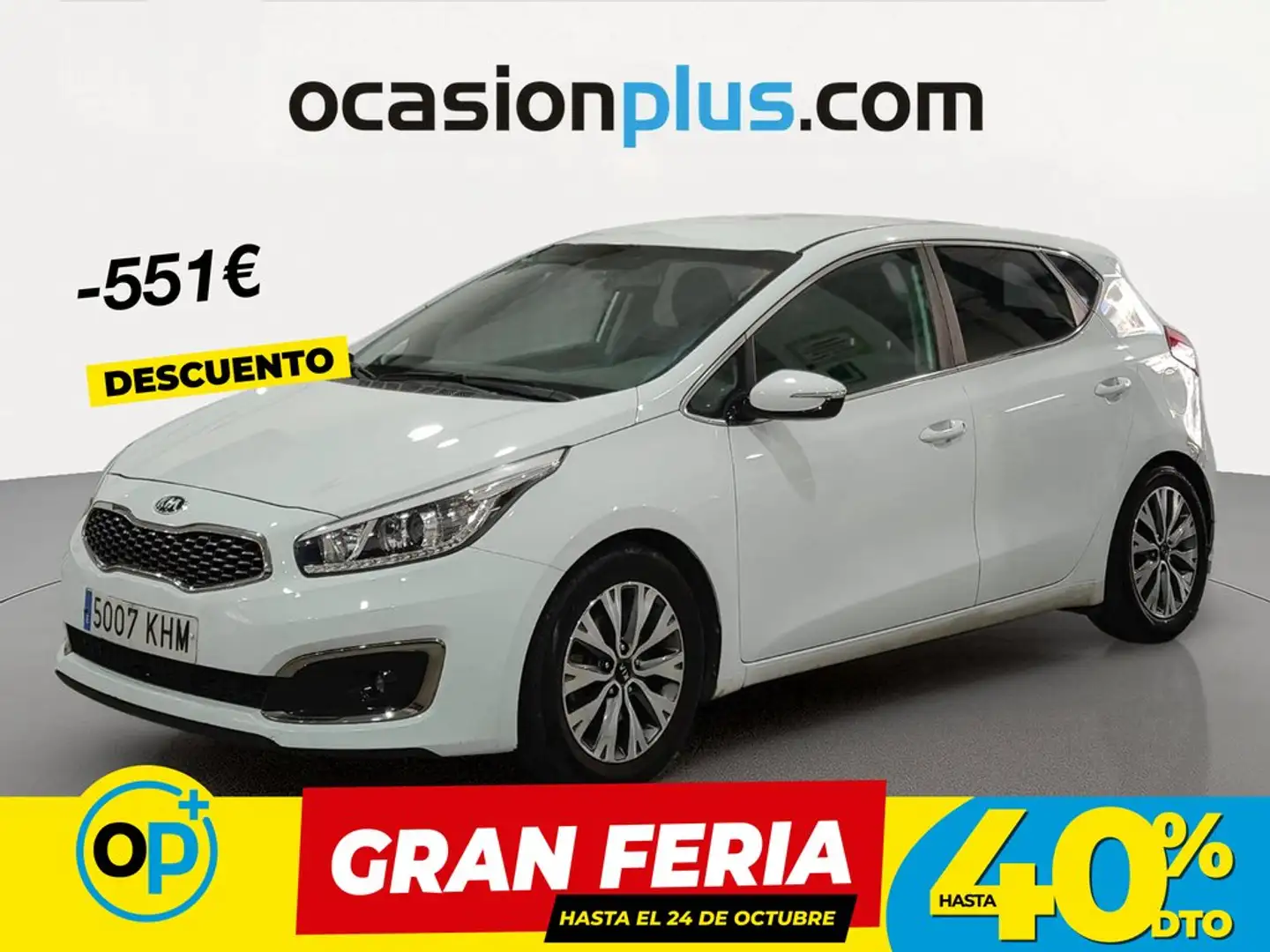 Kia Ceed / cee'd 1.0 T-GDI Eco-Dynamics x-Tech17 100 Blanco - 1