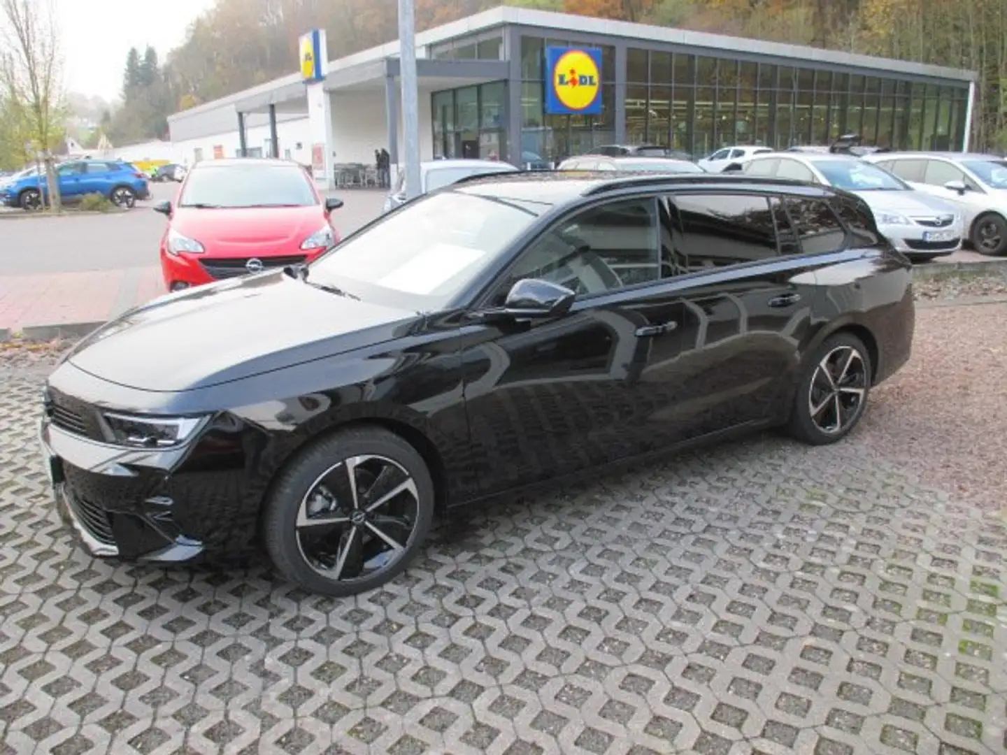 Opel Astra GS , Tageszulassung, AHK Noir - 2