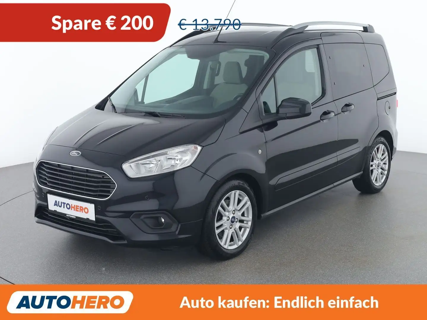 Ford Tourneo Courier 1.0 EcoBoost Titanium Schwarz - 1