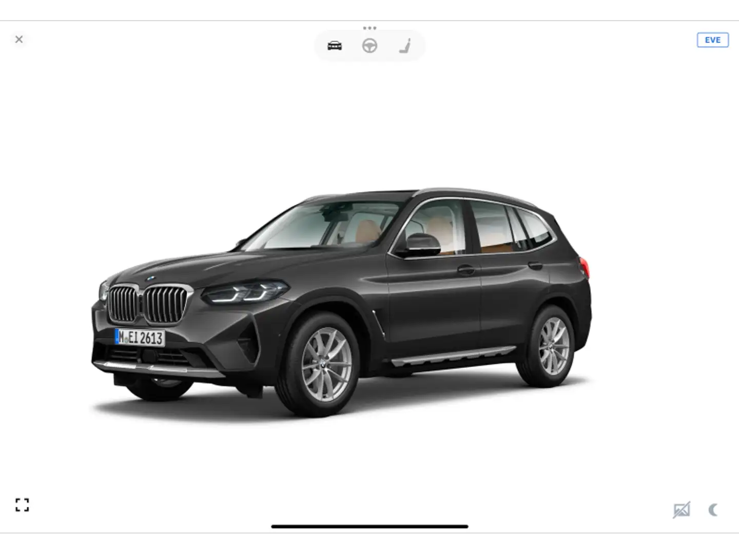 BMW X3 xDrive 20d Gris - 1