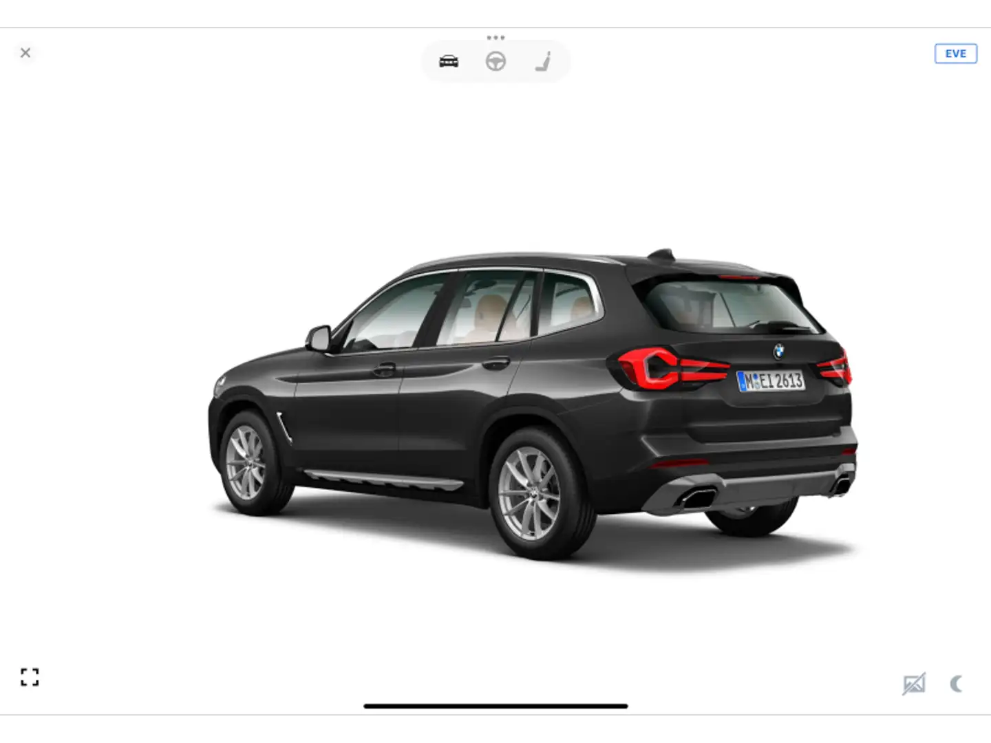 BMW X3 xDrive 20d Gris - 2