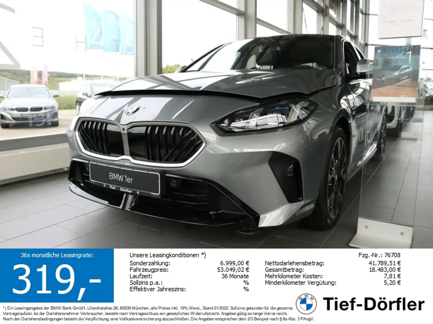 BMW 120 M Sport *SONDERAKTION* HUD/360CAM/hk Grau - 2