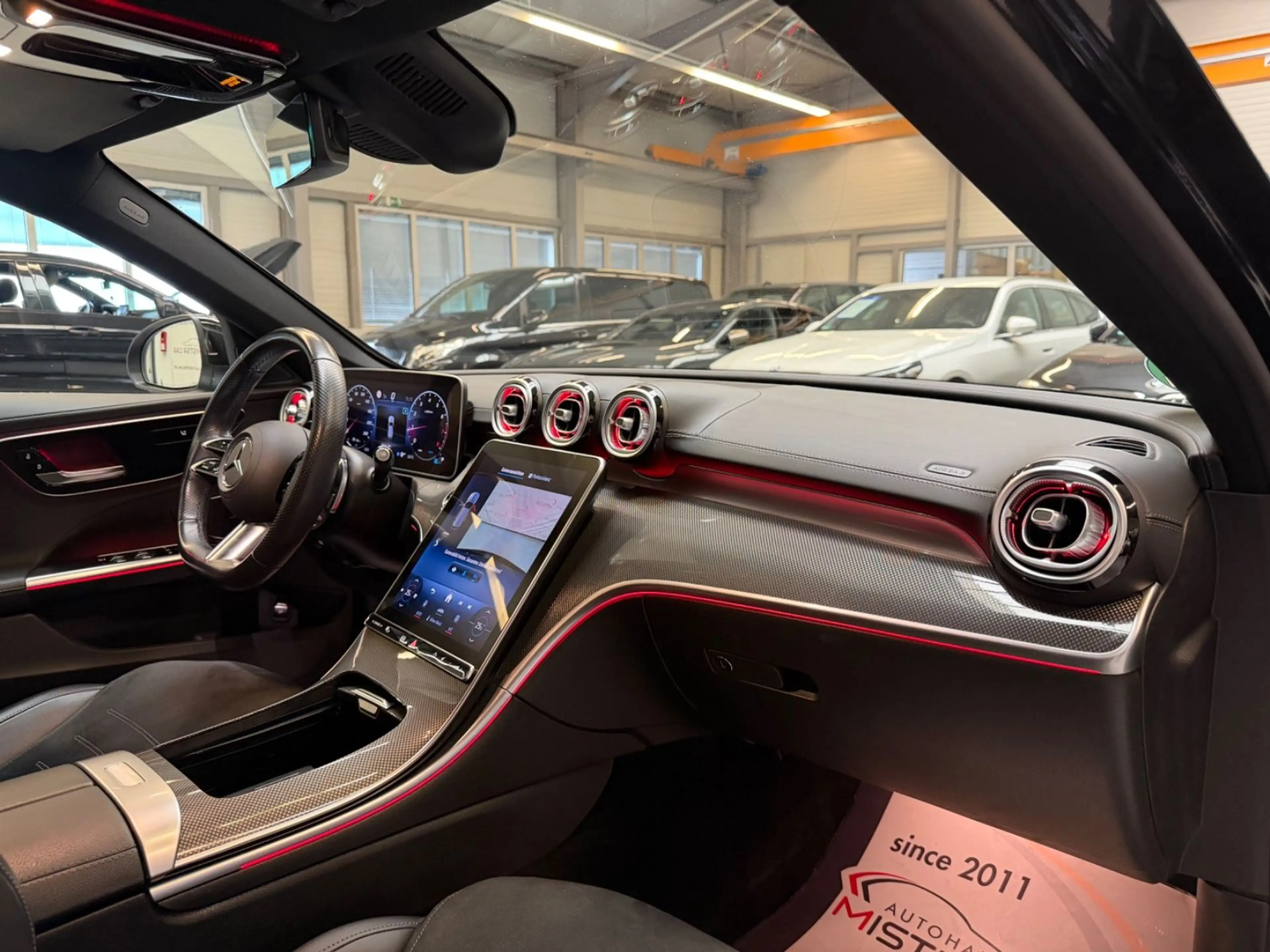 Mercedes-Benz C 200 T AMG LINE WIDE/LED/MBUX/AHK/NAVI/SPUR/TOT — photo 14