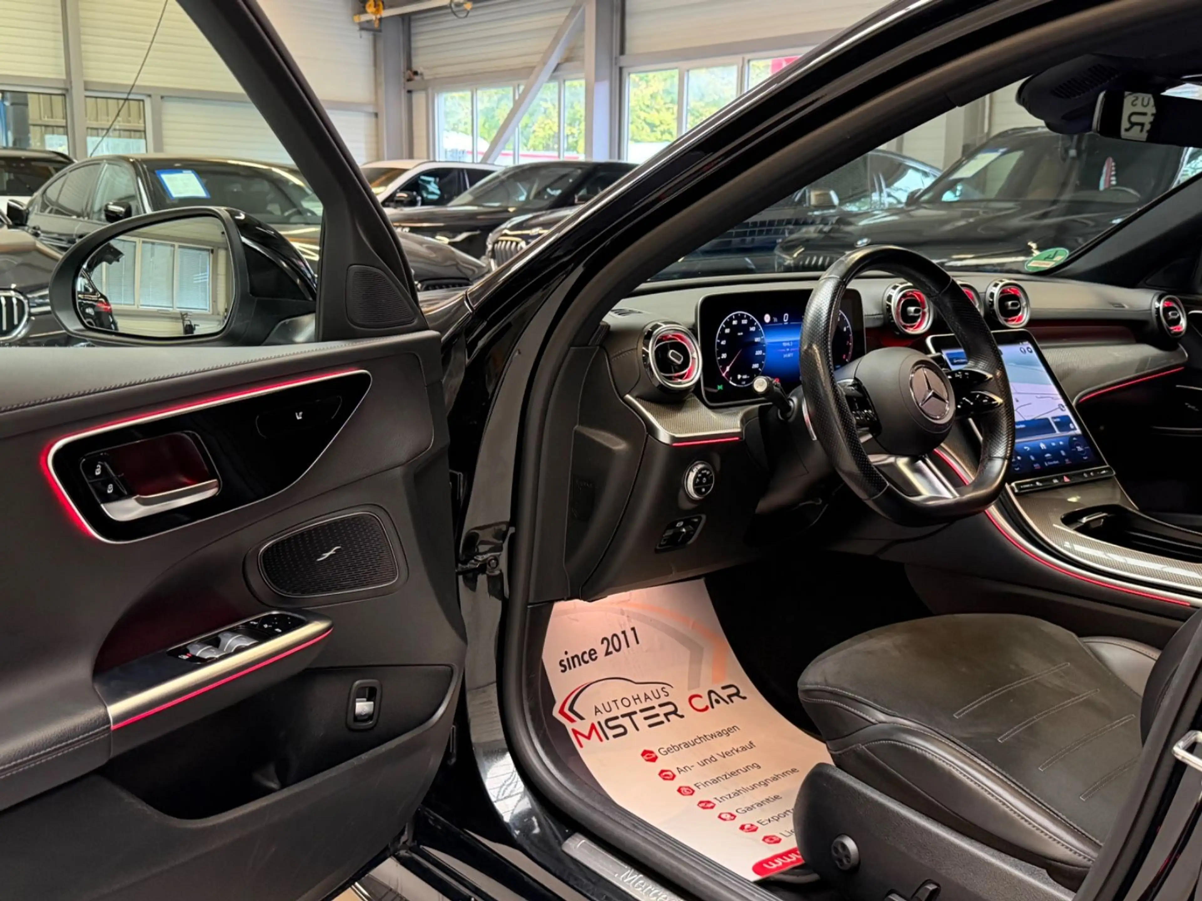 Mercedes-Benz C 200 T AMG LINE WIDE/LED/MBUX/AHK/NAVI/SPUR/TOT — photo 11