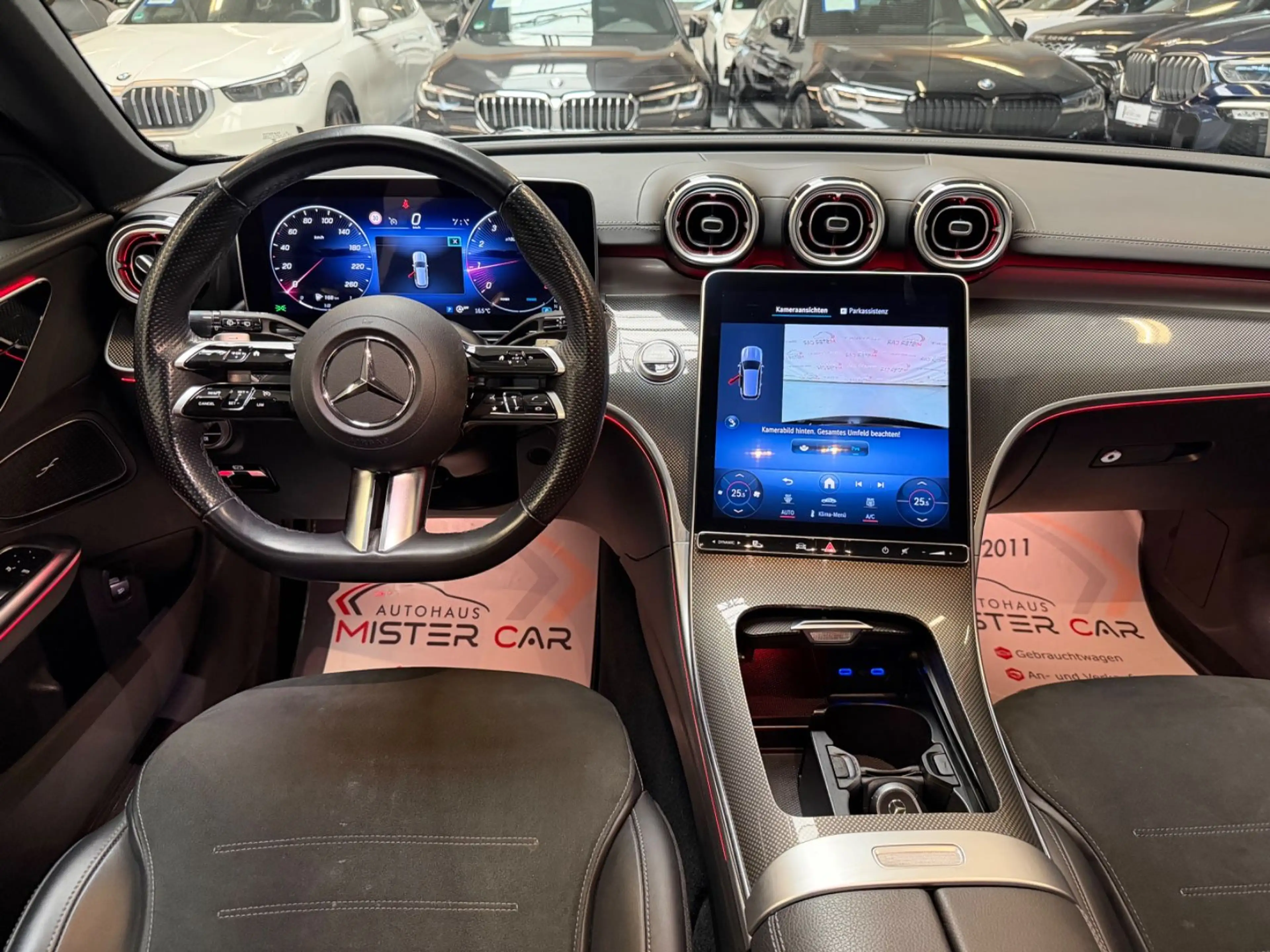 Mercedes-Benz C 200 T AMG LINE WIDE/LED/MBUX/AHK/NAVI/SPUR/TOT — photo 13