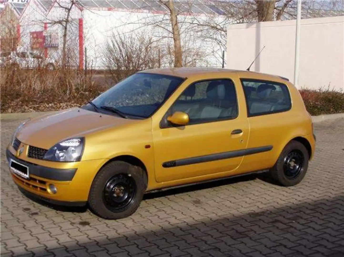 Renault Clio 1.2 16V Dynamique # Klima / AHK / Sehr gepflegt ! Altın - 1