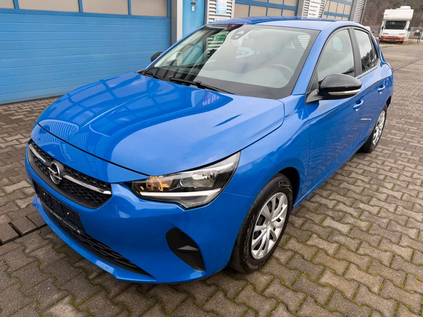 Opel Corsa F Edition Klima Freisprech PDC Tempomat Bleu - 1