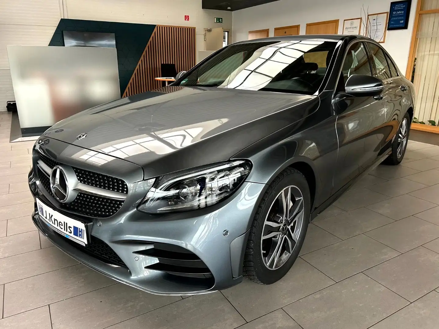 Mercedes-Benz C 180 CGI AMG-LINE/MULTI-BEAM/LEDER/KAMERA Grigio - 1