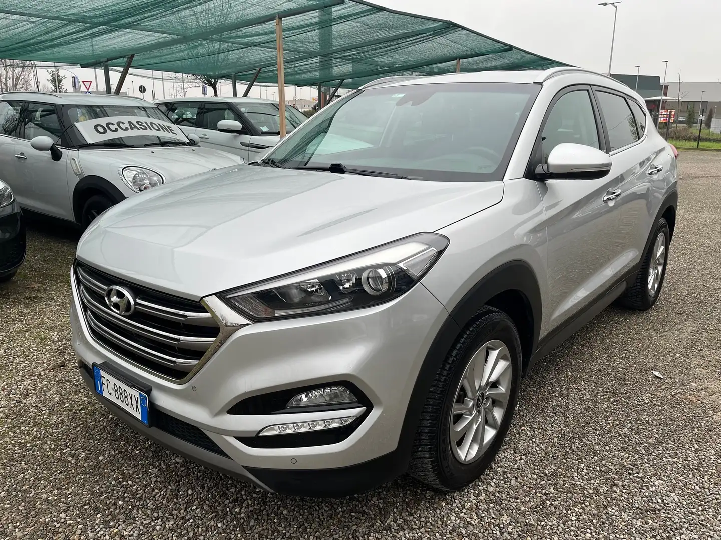 Hyundai TUCSON 1.7 crdi Xpossible auto. UNICO PROP. TAGLIANDI Argento - 1