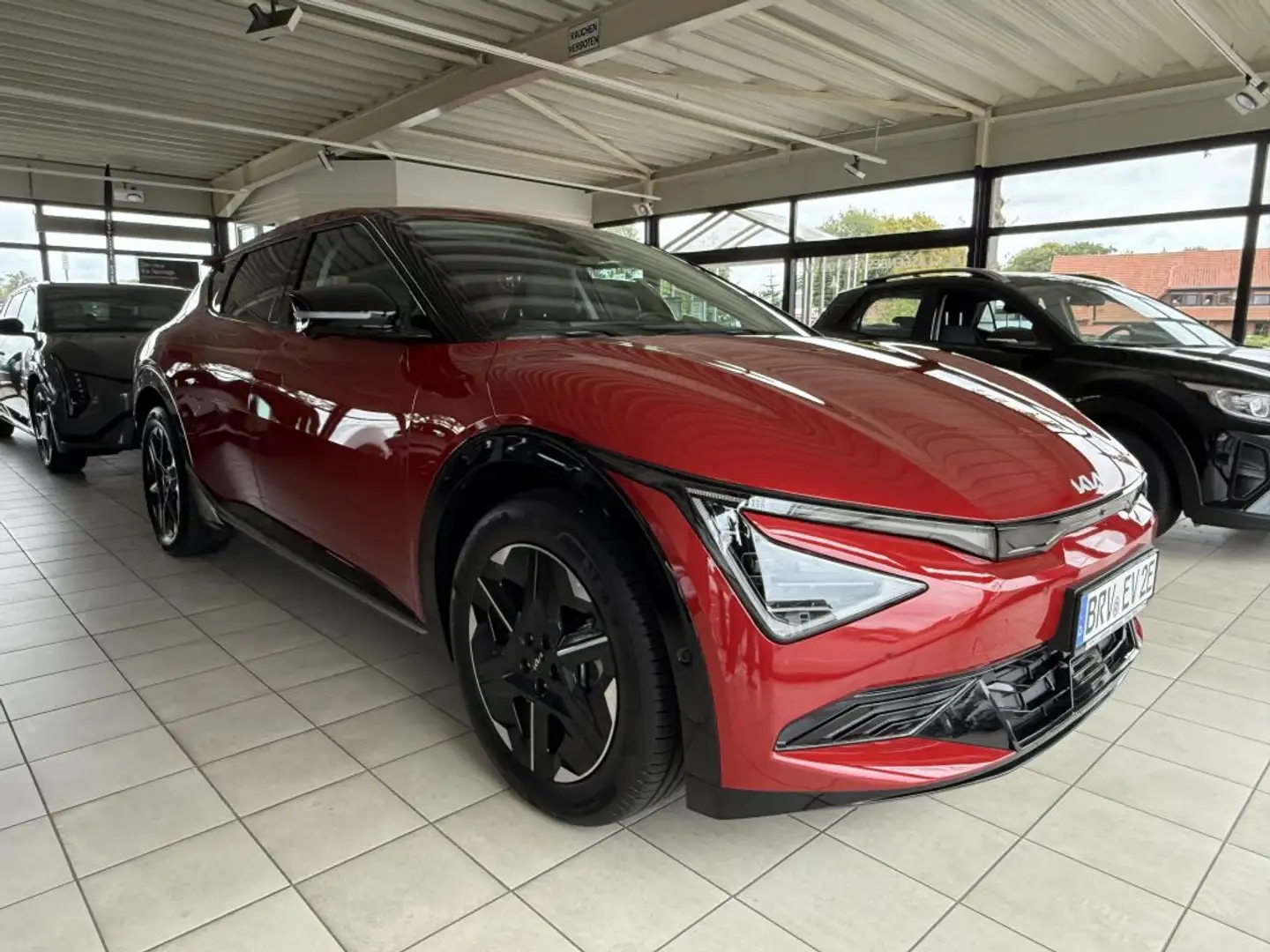 Kia EV6 84-kWh Earth Rot - 1