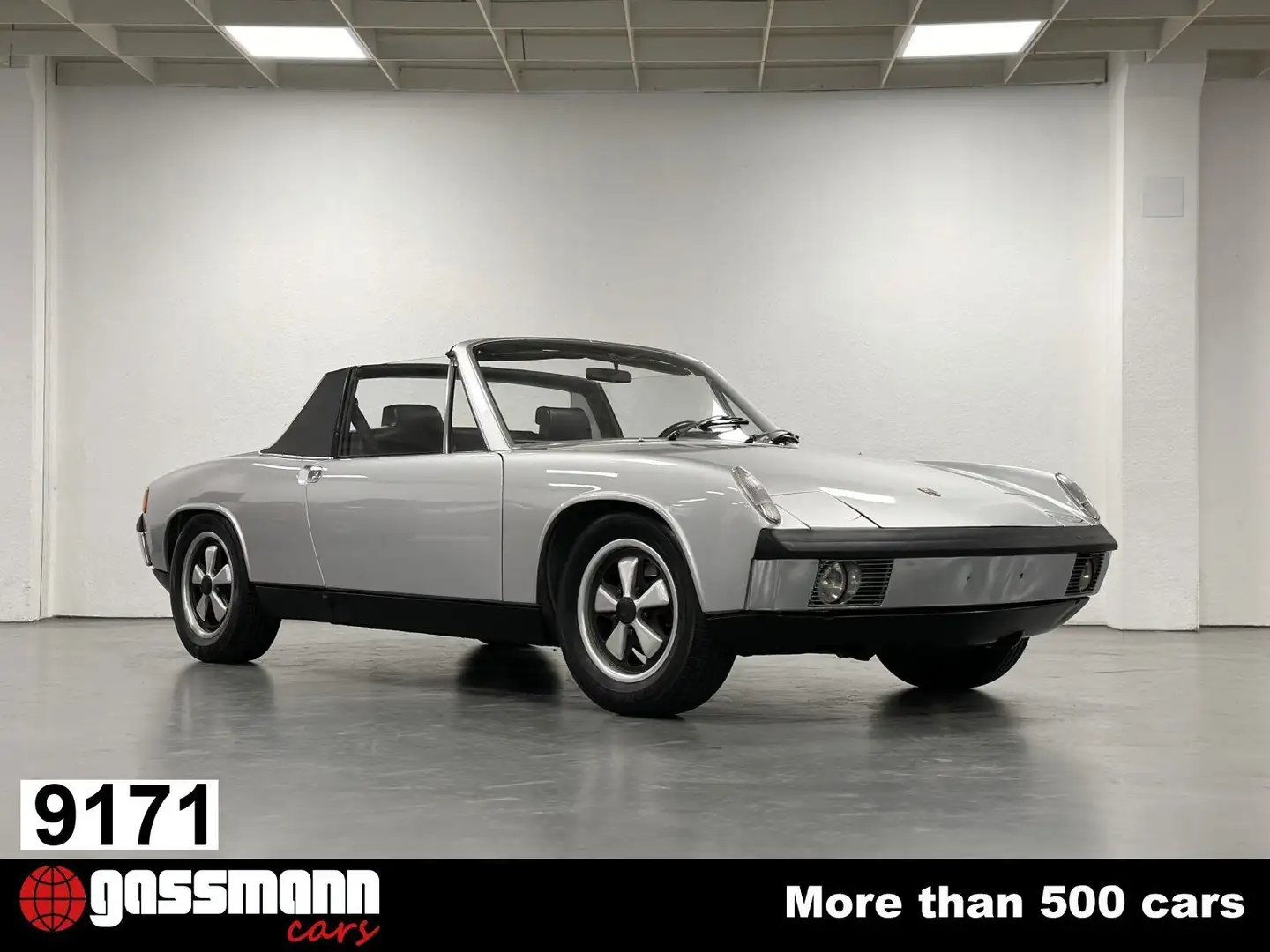 Porsche 914 VW Porsche 914-6 Targa Chrommodell Silber - 1