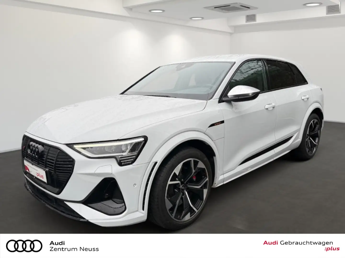 Audi e-tron S quattro Blanc - 1